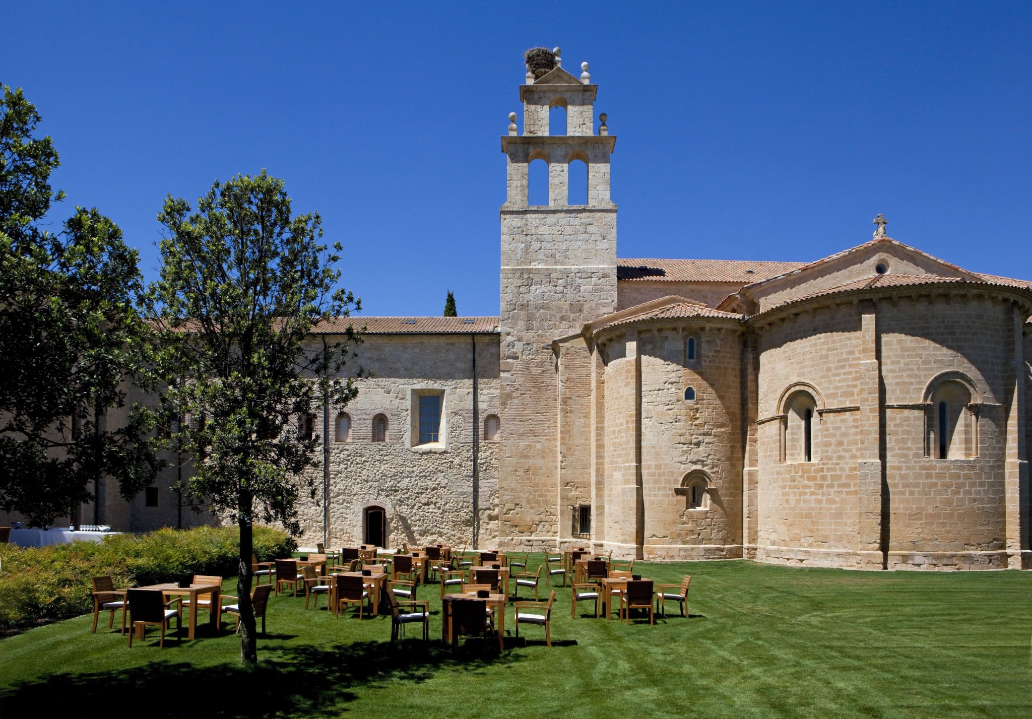 Terraza Hospedería area externa - restaurante premium - alta gastronomia