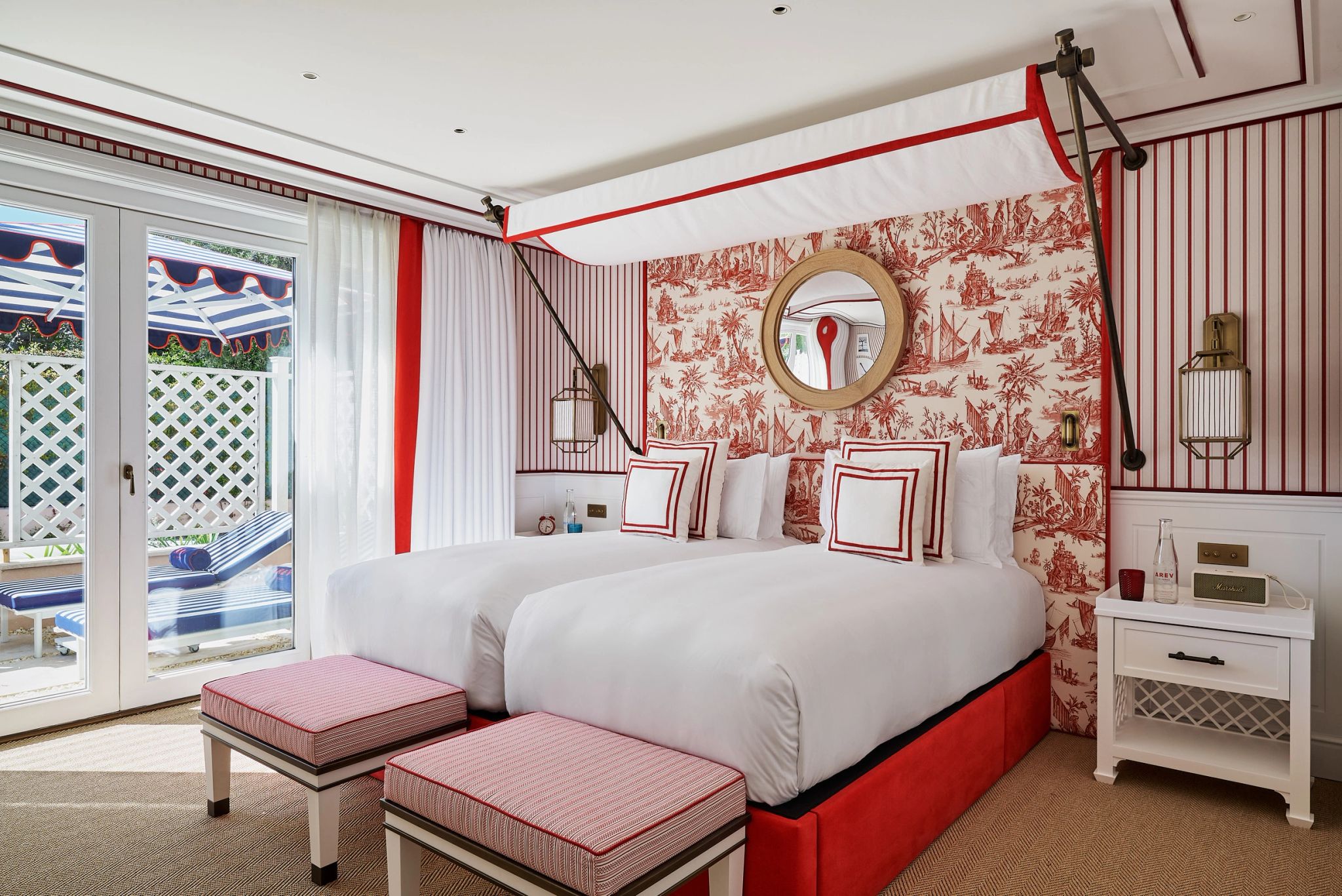 Junior Suite Terrace cama twin - suite luxo - decoracao premium