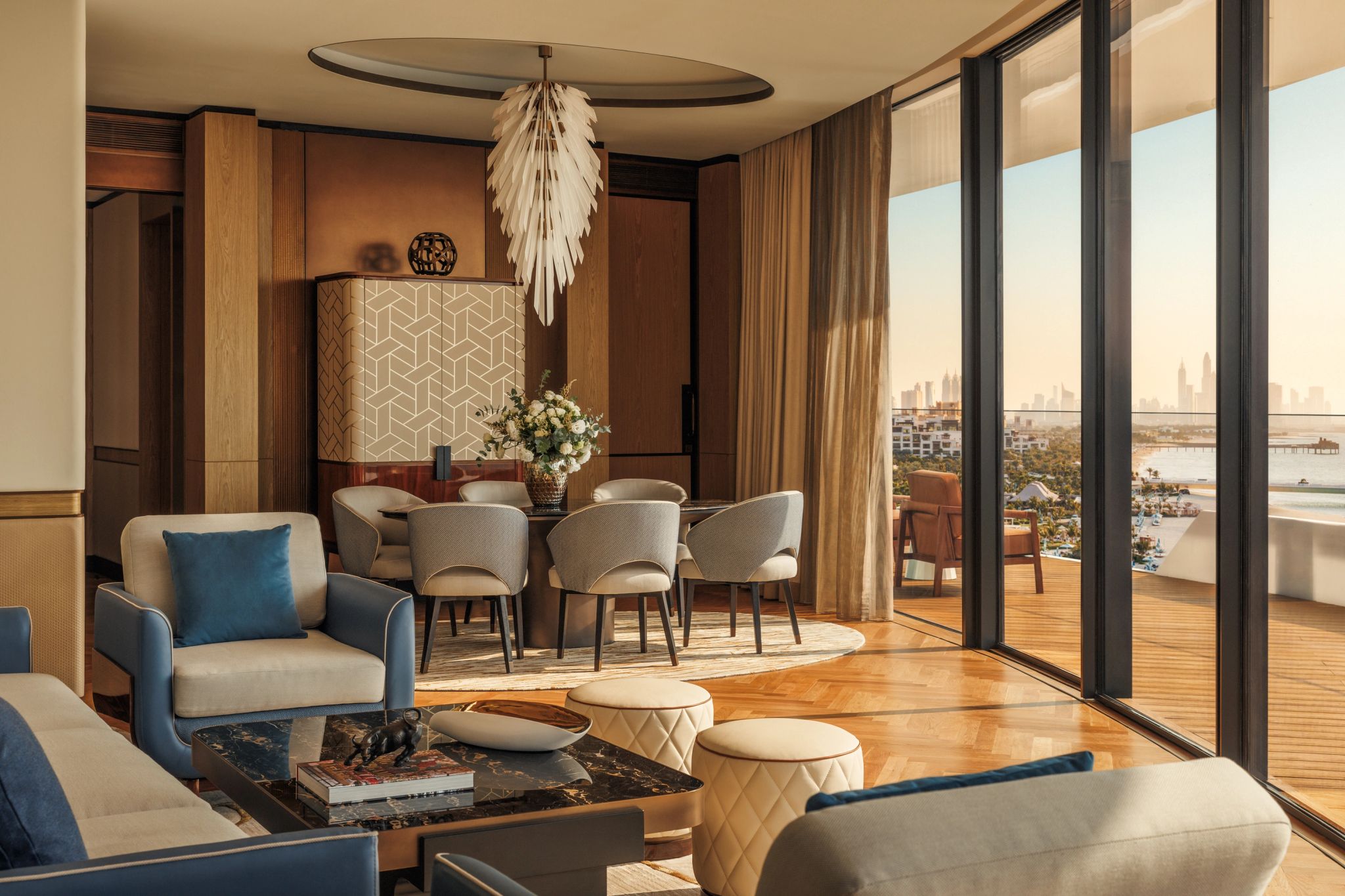 sala de estar - vista panoramica - suite master
