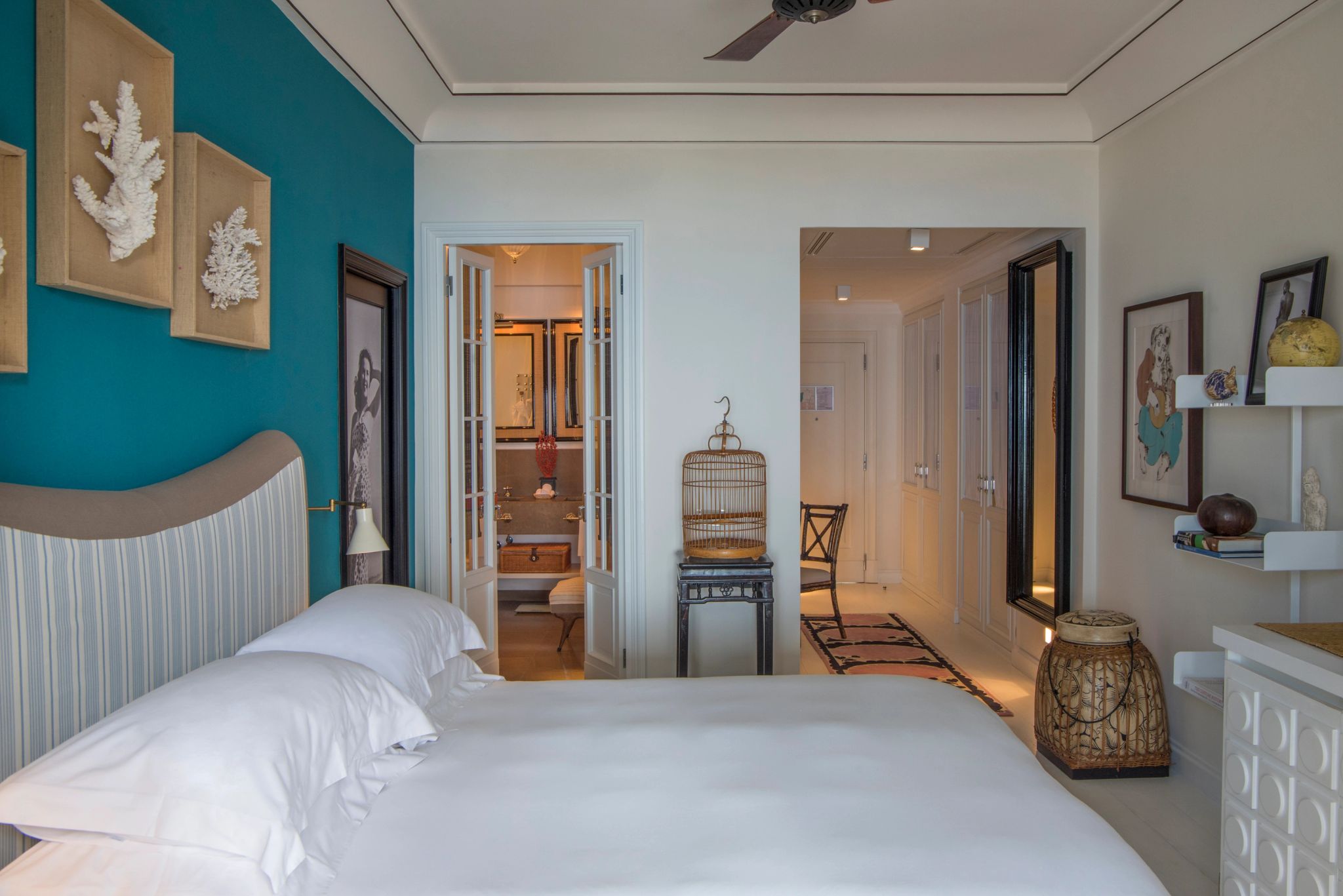 Deluxe Sea View cama de casal – suite premium - decoracao com arte