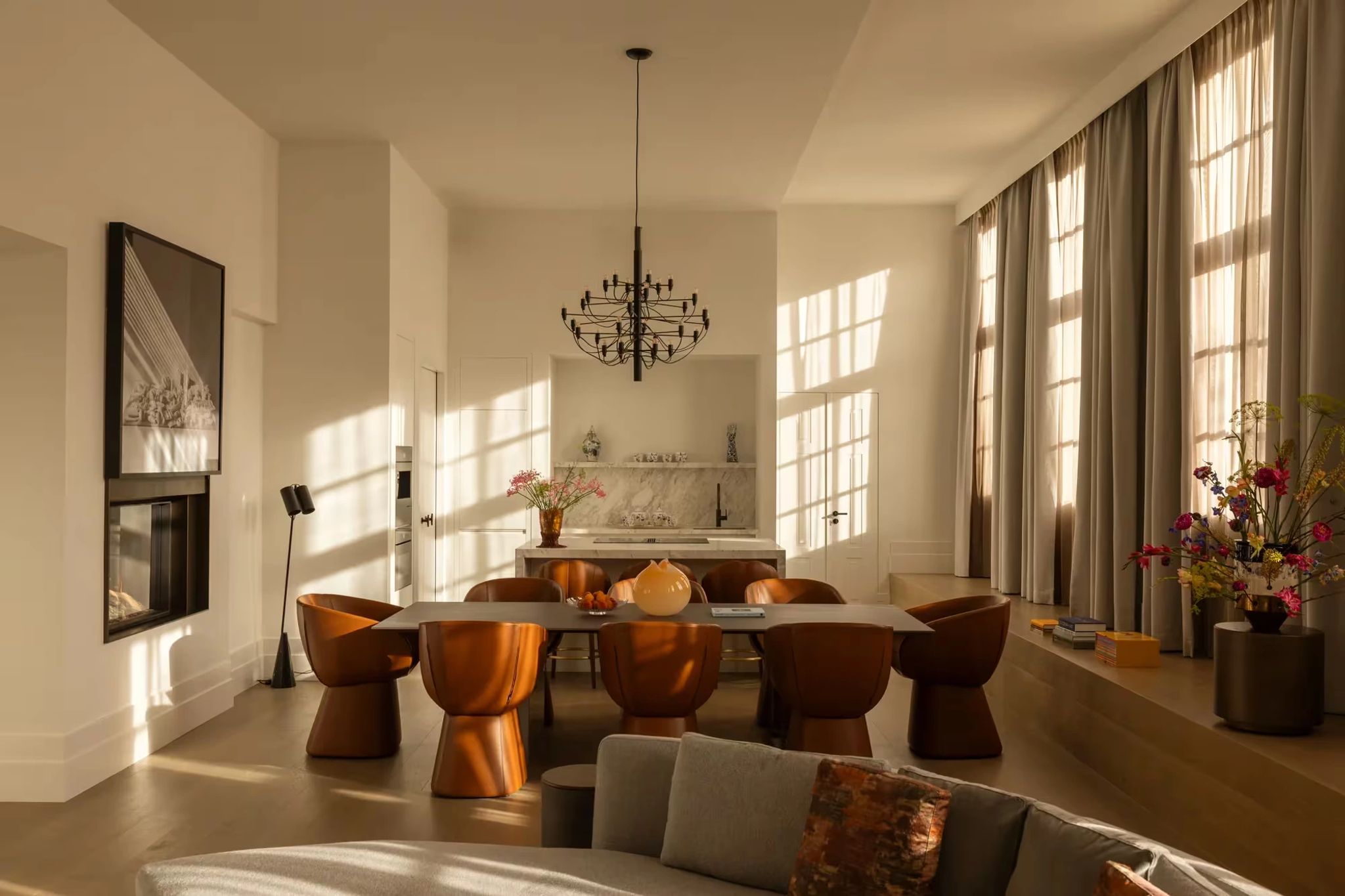 sala de jantar - mesa de jantar - espaco residencial