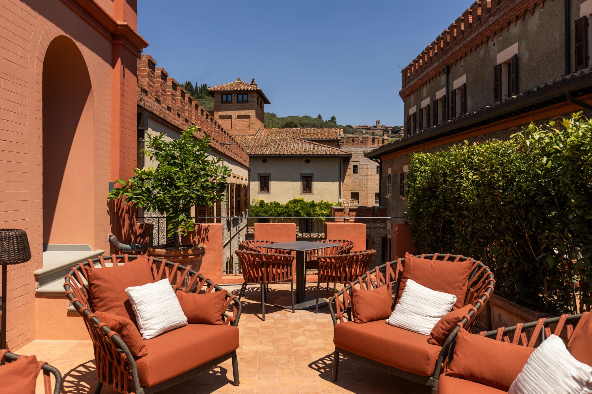 Terrace Suite suite com terraço - terraço mobiliado – design elegante