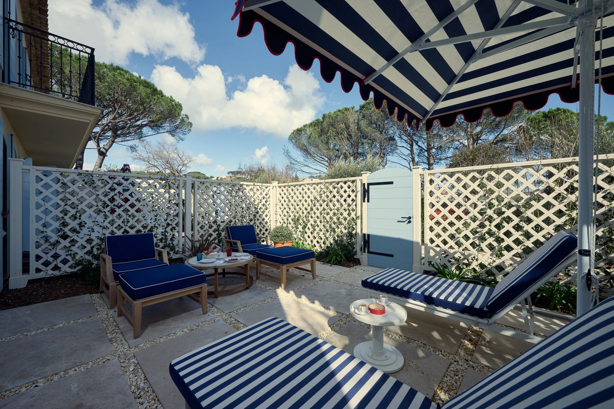 terraco mobiliado - varanda - jardim de luxo