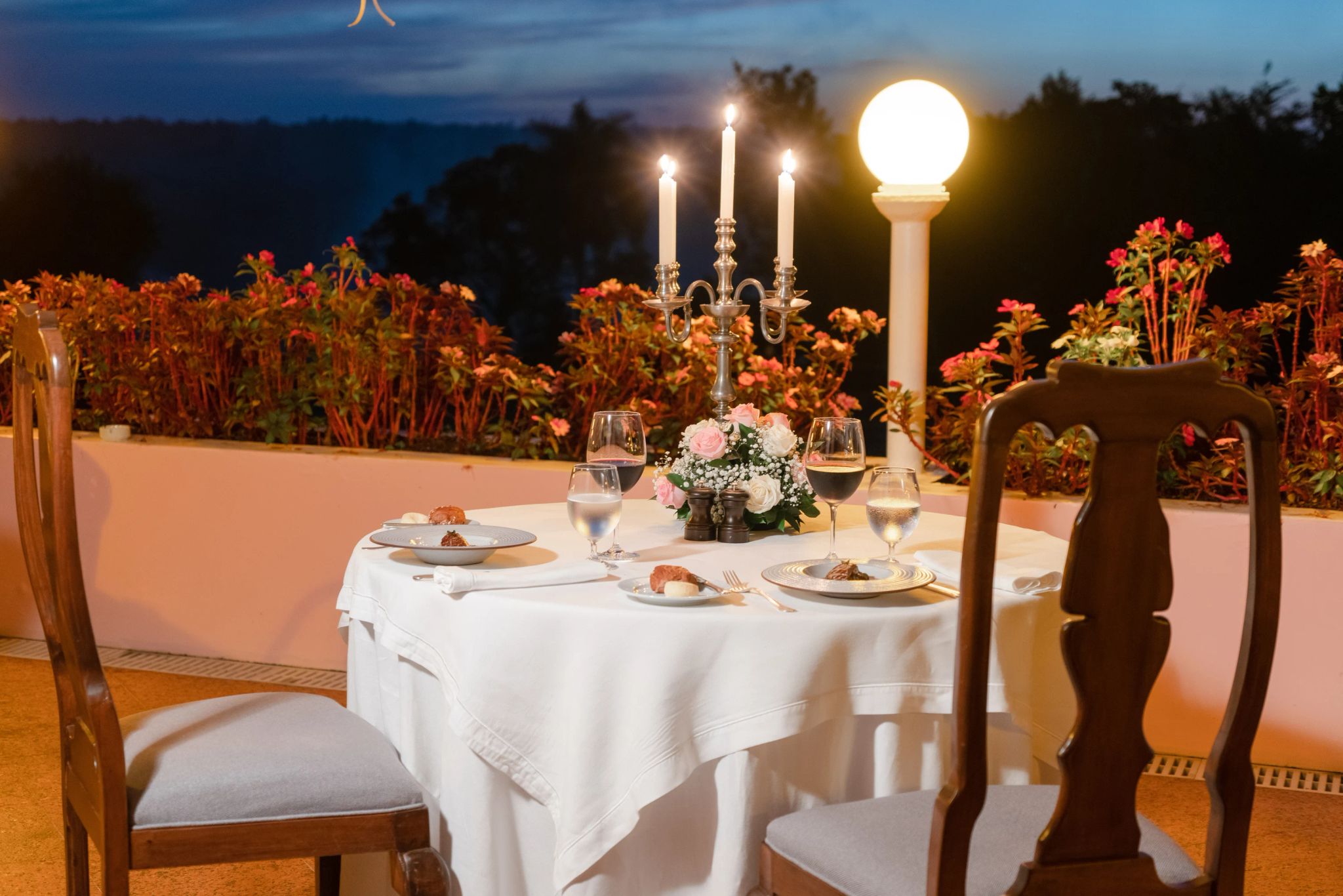 hotel no brasil - jantar romantico - cataratas