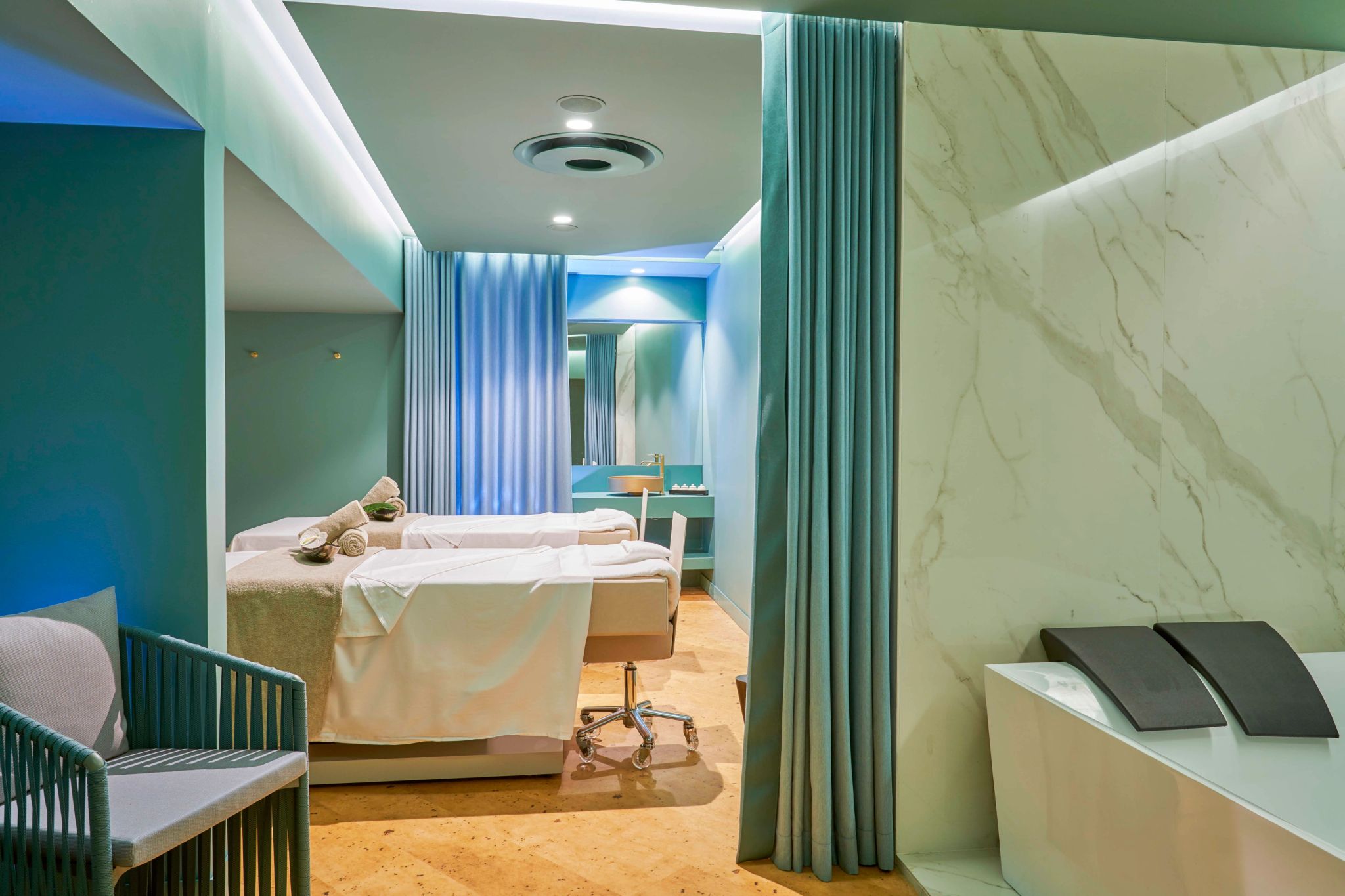 ambiente exclusivo para terapias e massagens no savoy palace