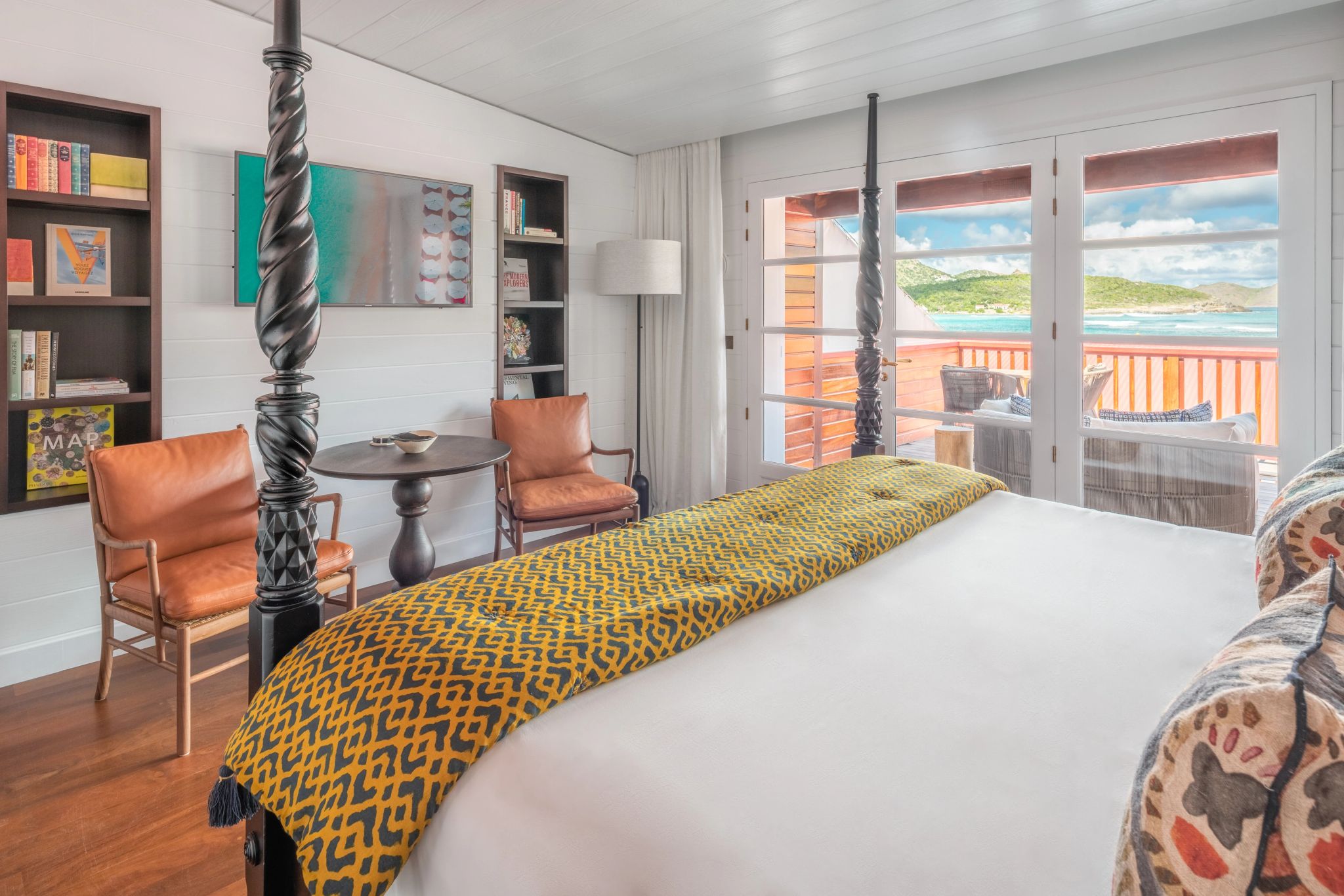 Quarto Eden - Jeanne Le Menn quarto de luxo – cama casal – quarto com terraço