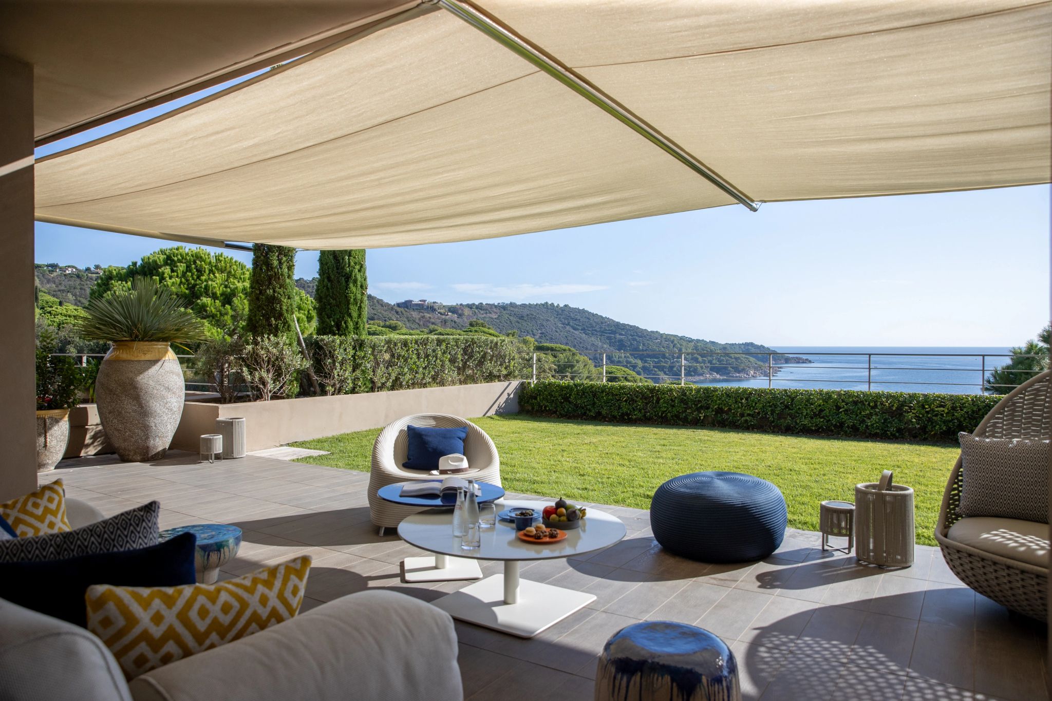 Camarat Suite vista mar - terraço privativo – area de lazer externa