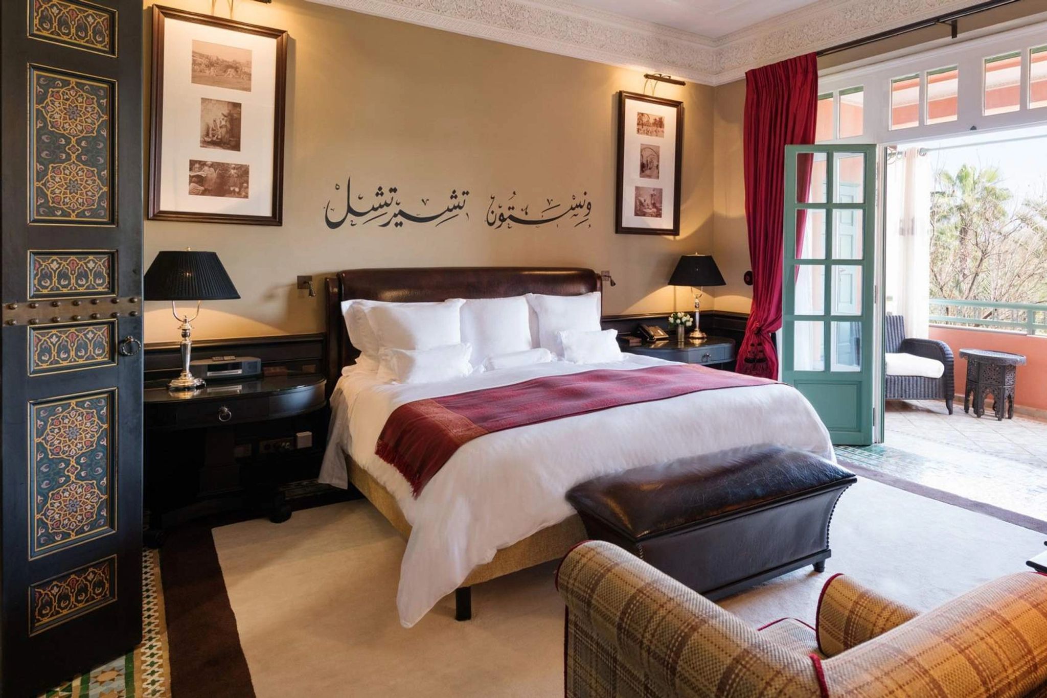 Suite Churchill suite churchill mamounia - cama king tartan - suite historica marrakech