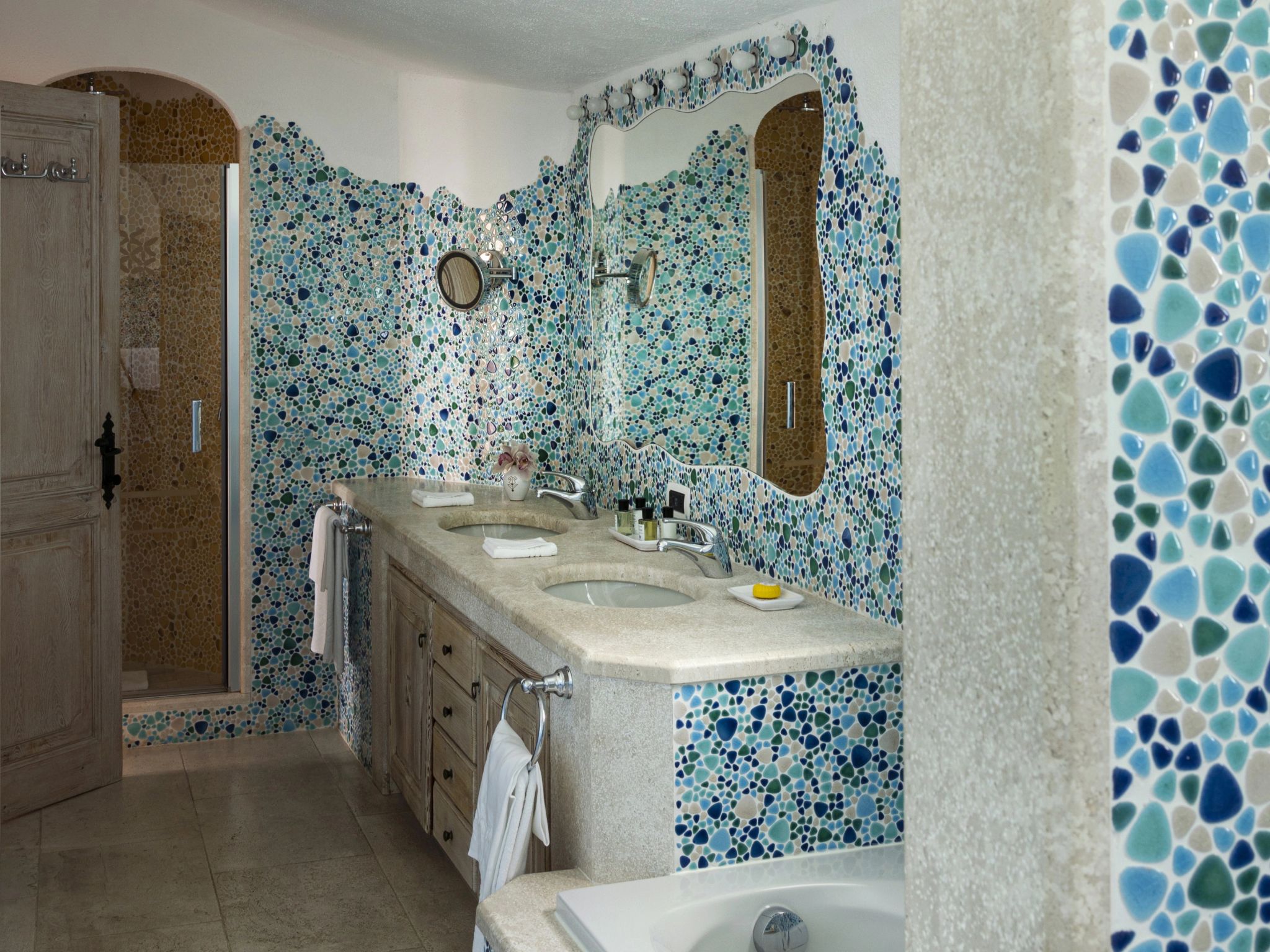 banheiro de luxo – banheiro com banheira – banheiro suite