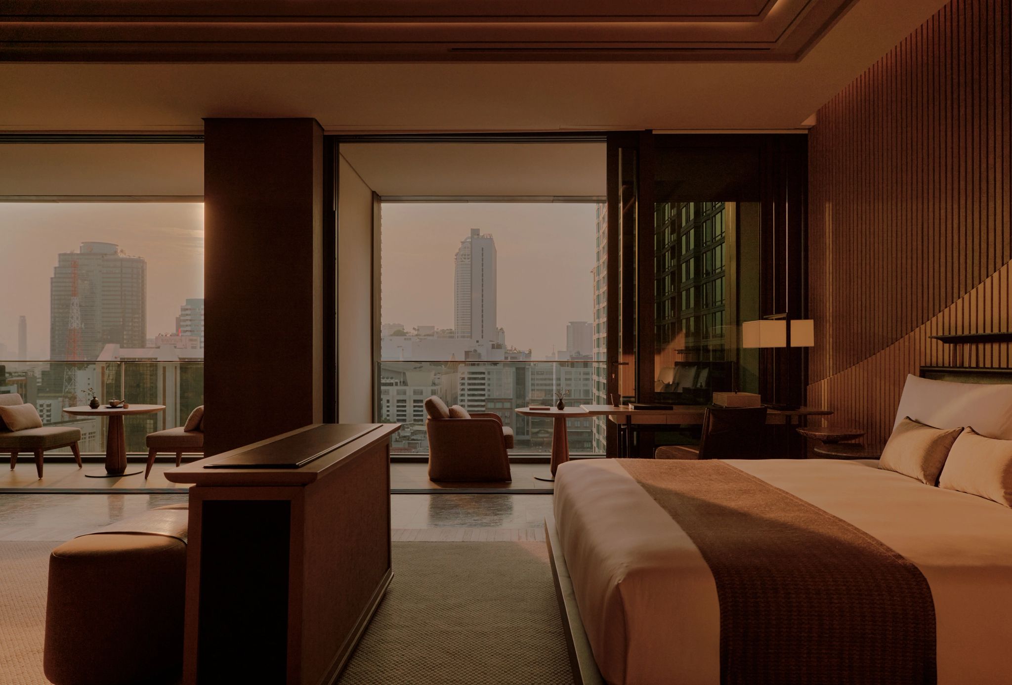 Terrace Suite suite com terraço - suite de luxo - suite vista bangkok