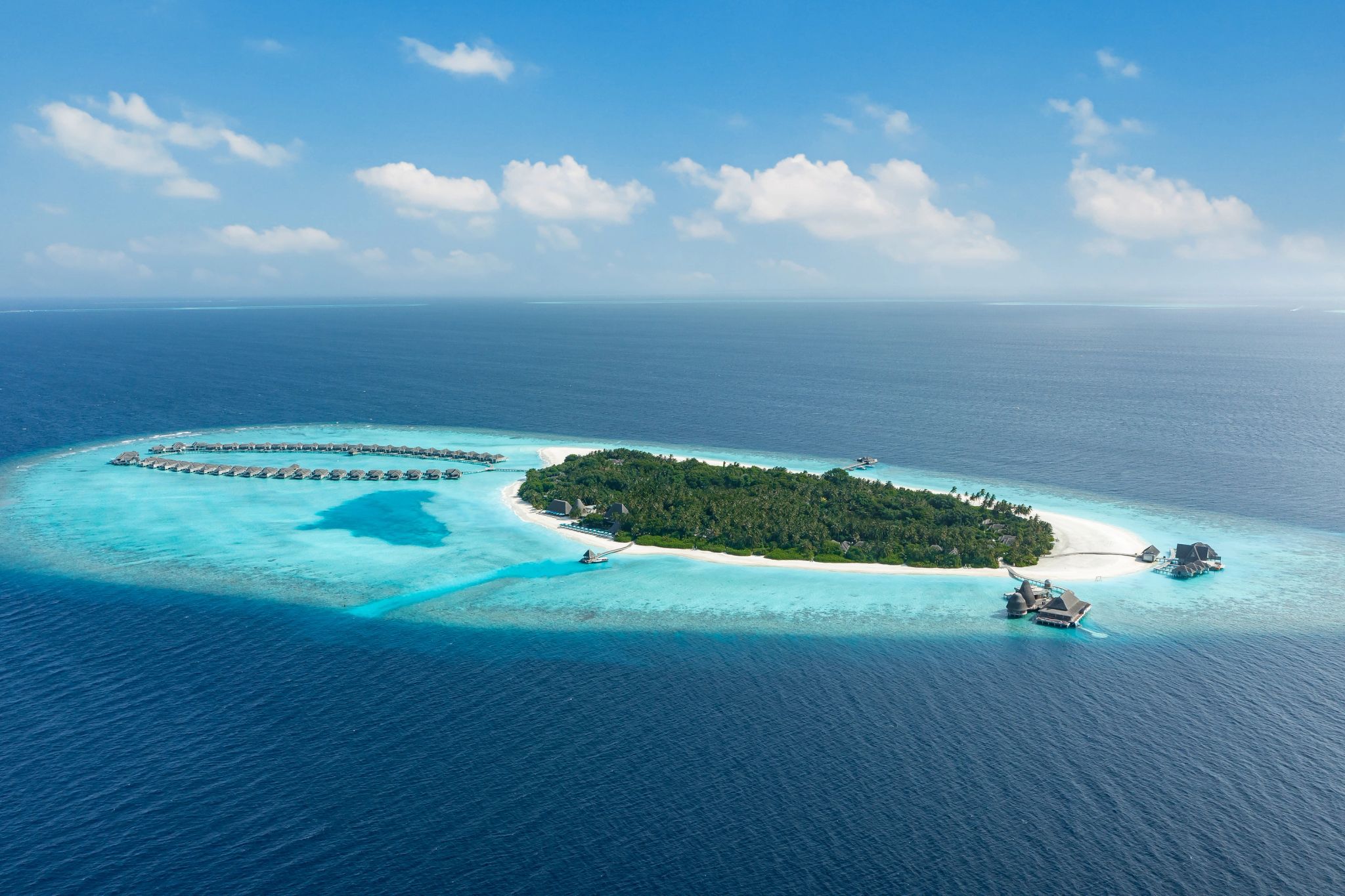 Vista aérea do resort vista aerea - paisagem natural - natureza - ilha privativa