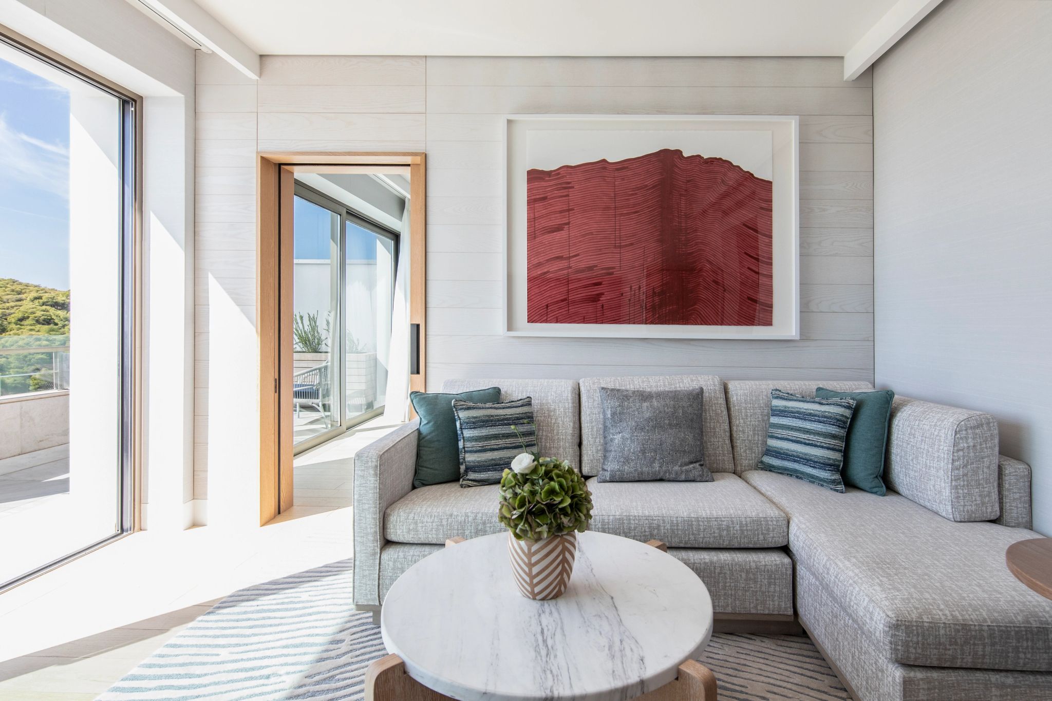 Arion Pine View Junior Suite sofa confortavel - sala moderna - sala de estar