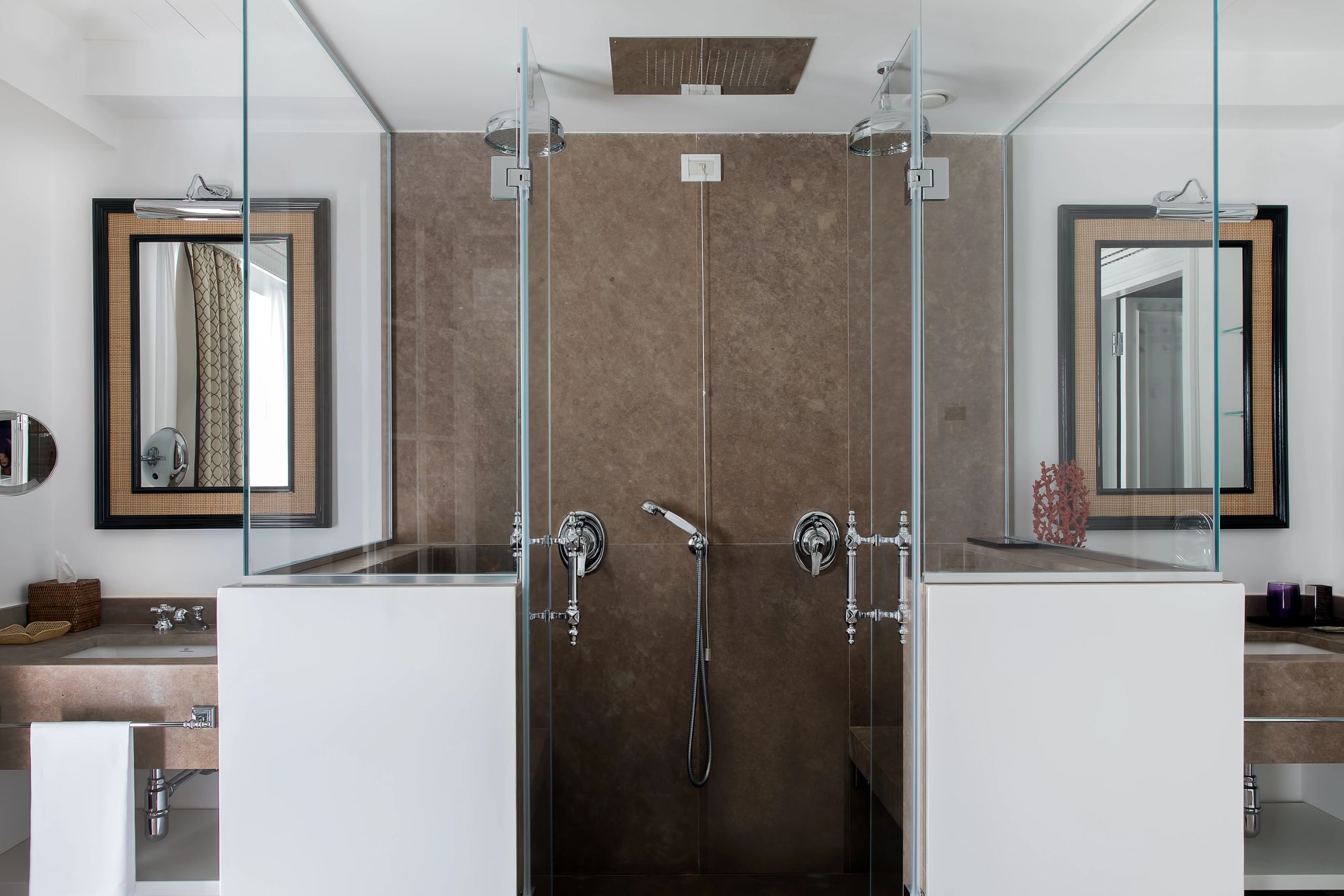 Junior Suite Garden View banheiro de luxo - banho premium – pia dupla