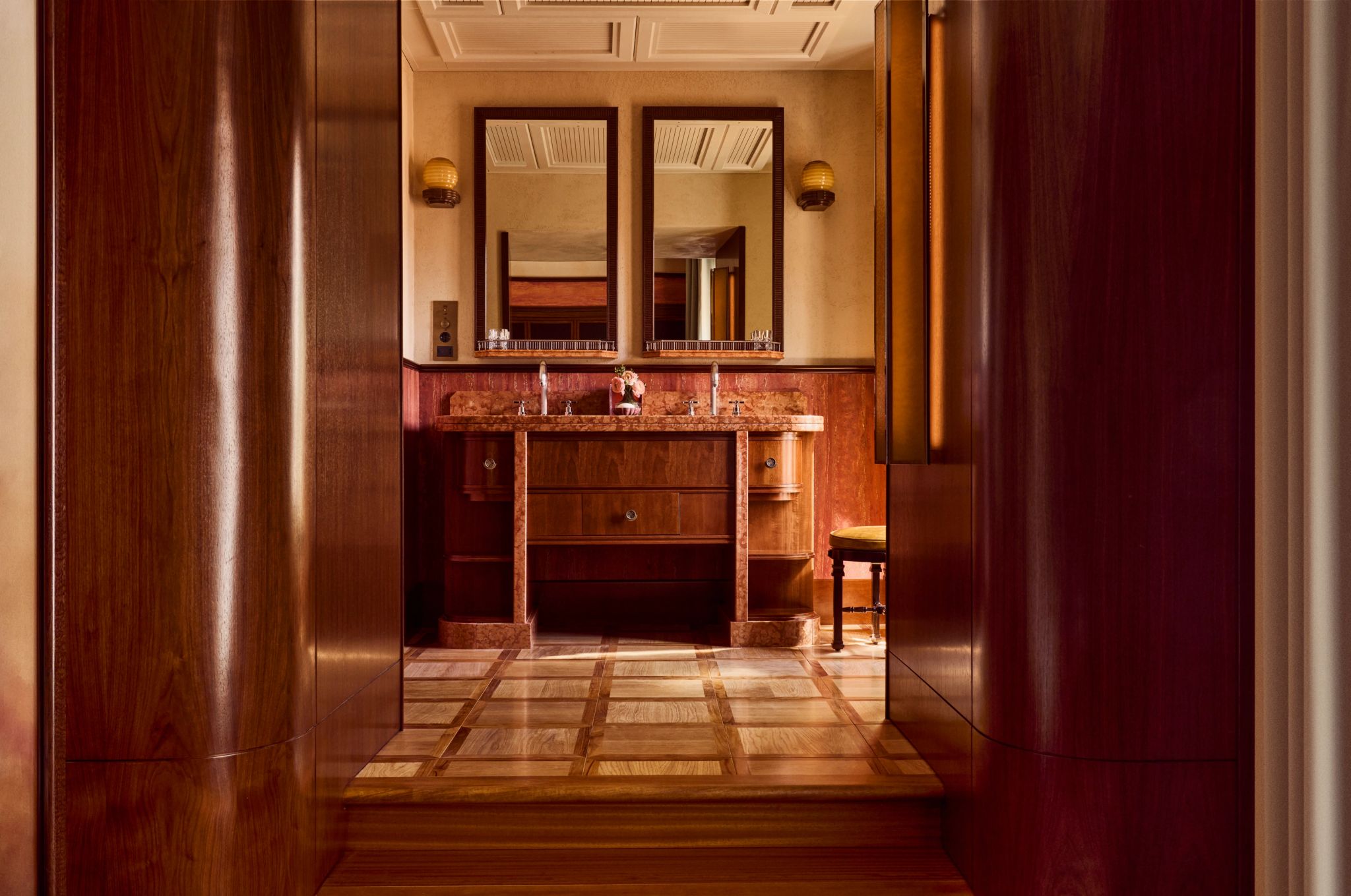 Deluxe banheiro de hotel - banho premium - decoracao classica