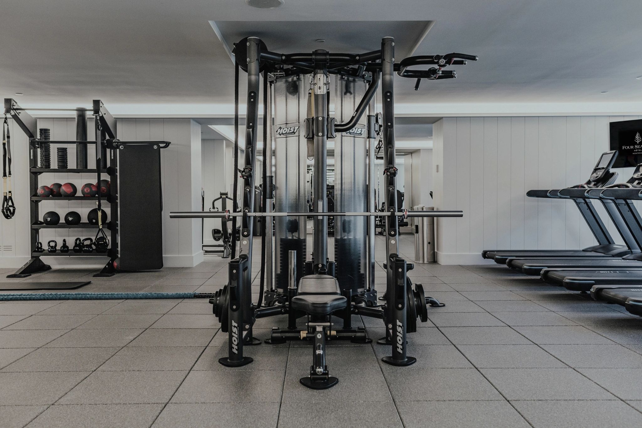 Academia do hotel academia moderna - academia com personal - hotel com academia