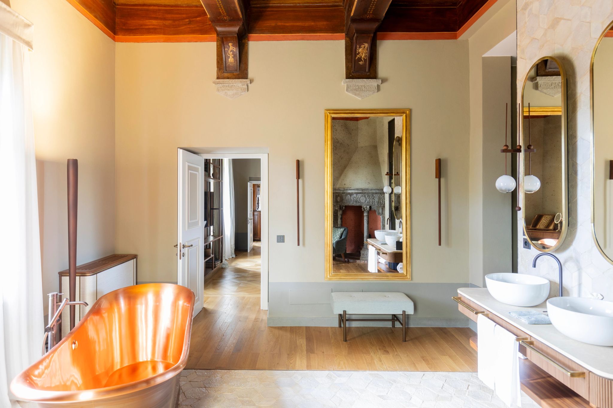 Rossi Scotti Apartments banheiro da suite - banho premium