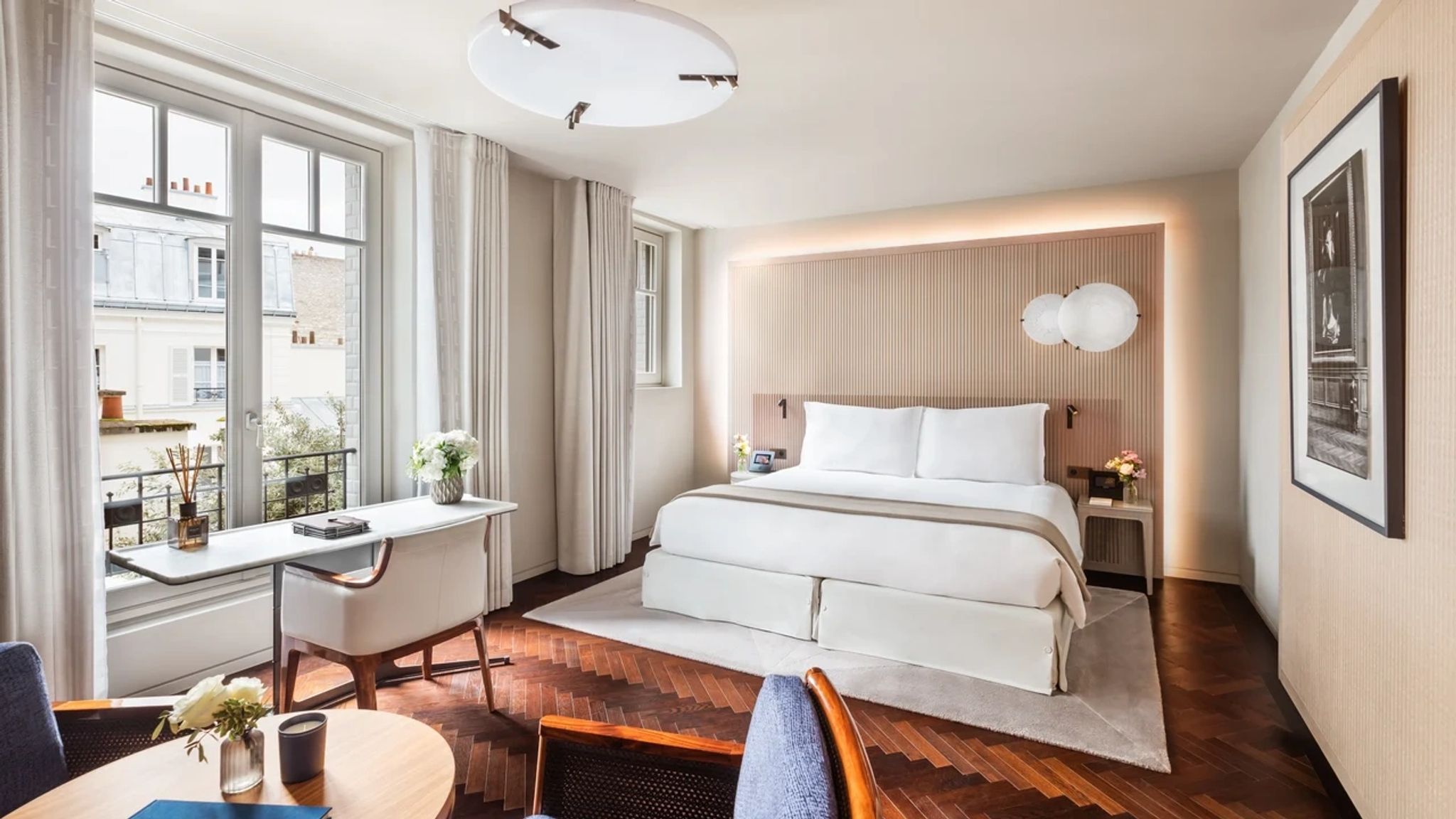 Deluxe quarto king - quarto vista patio - quarto espaçoso