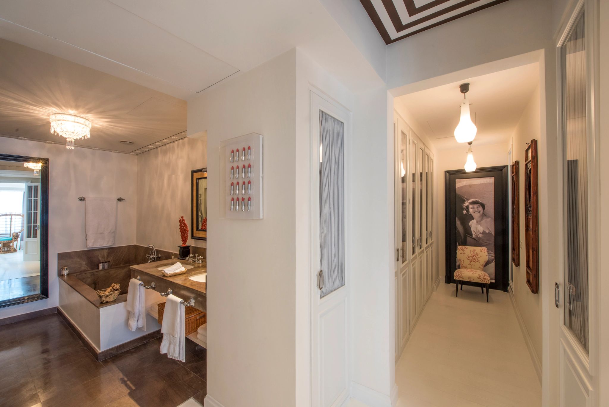 Bellevue Suite Sea and City View banheiro premium - banheira – suite de luxo