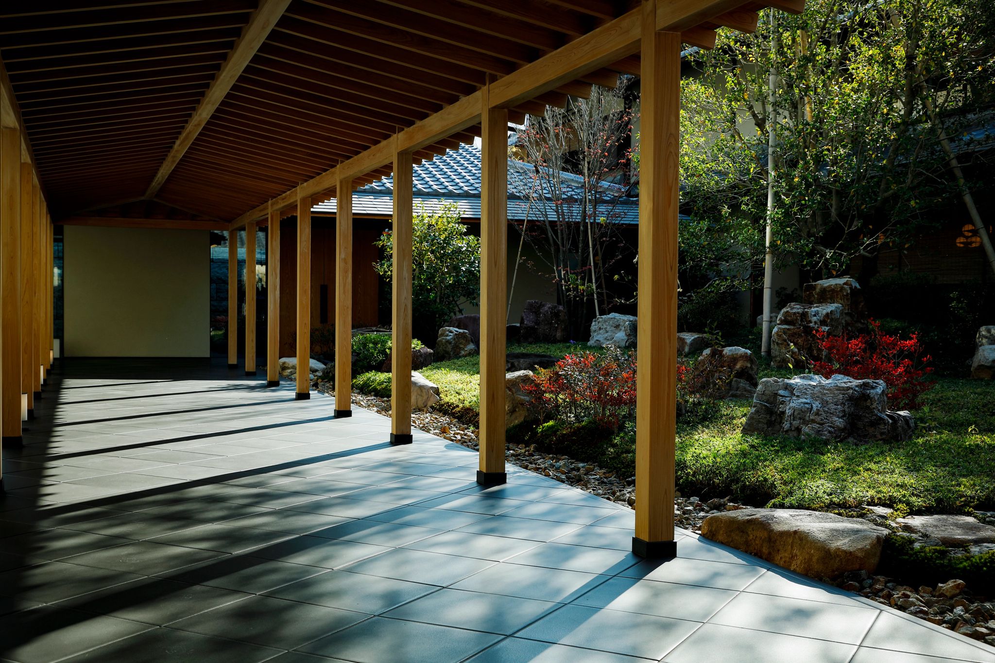 Jardim japonês hotel de luxo – park hyatt kyoto – jardim japones