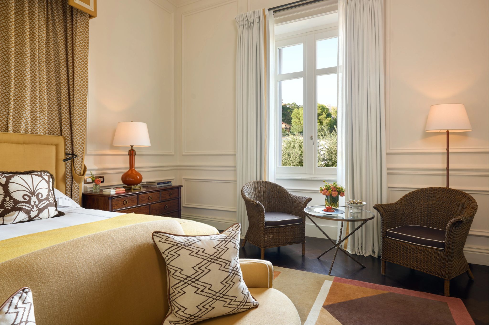 Junior Suite suite com vista – suite de luxo – decoraçao classica - suite casal - cama king