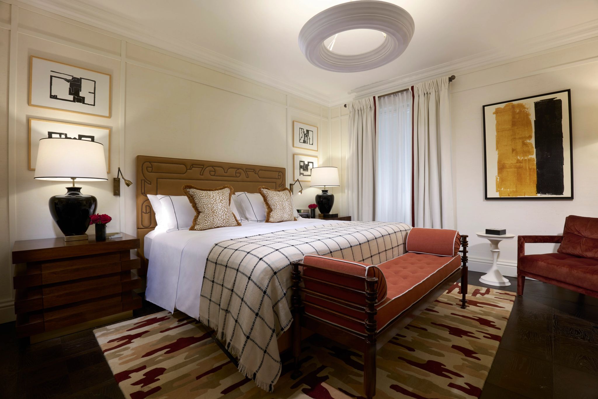 Family quarto de luxo - cama de casal - decoracao premium