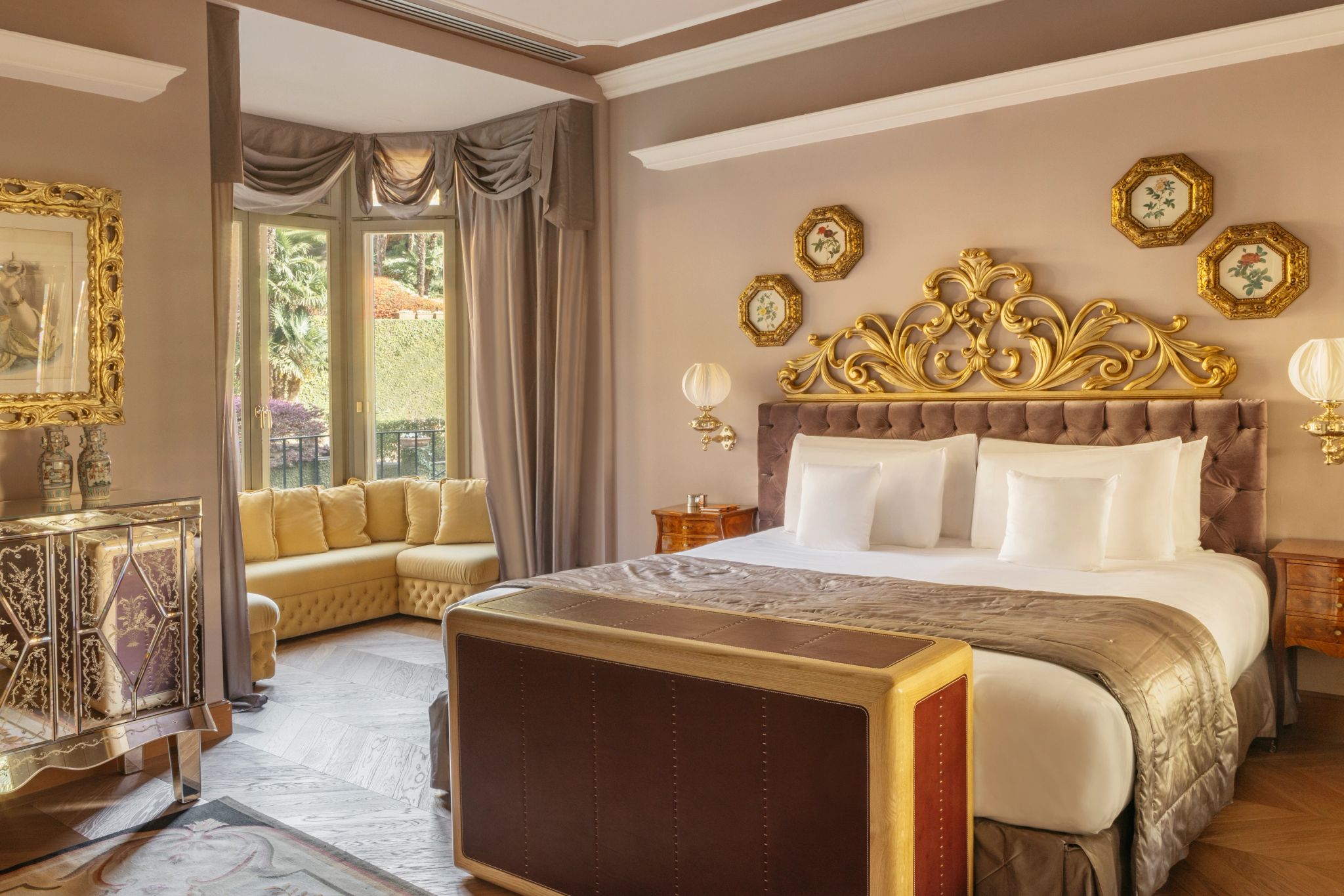 Park View Deluxe  quarto com vista - decoraçao classica – cama king-size