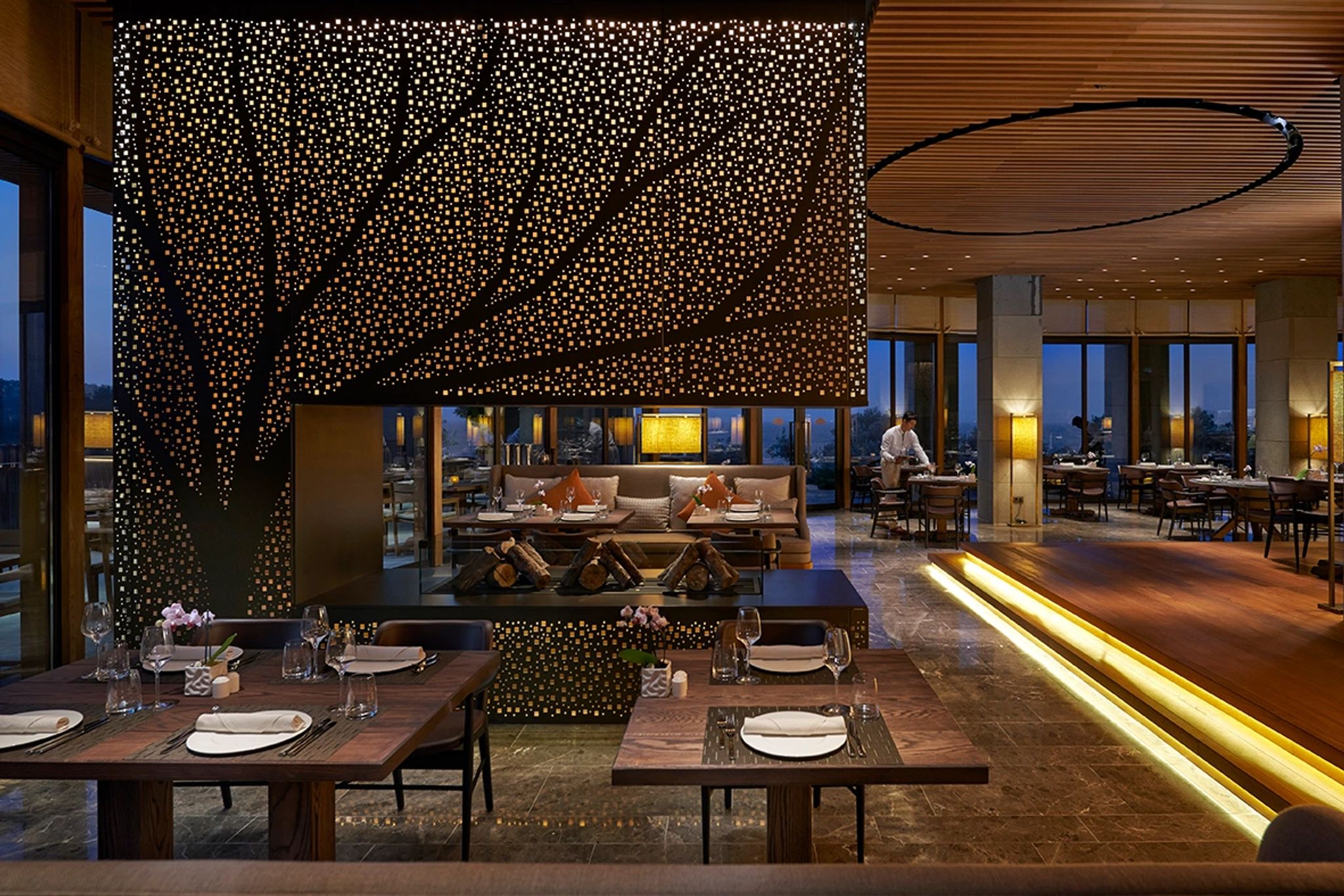 Restaurante Sofra restaurante gourmet - design de luxo - restaurante chique