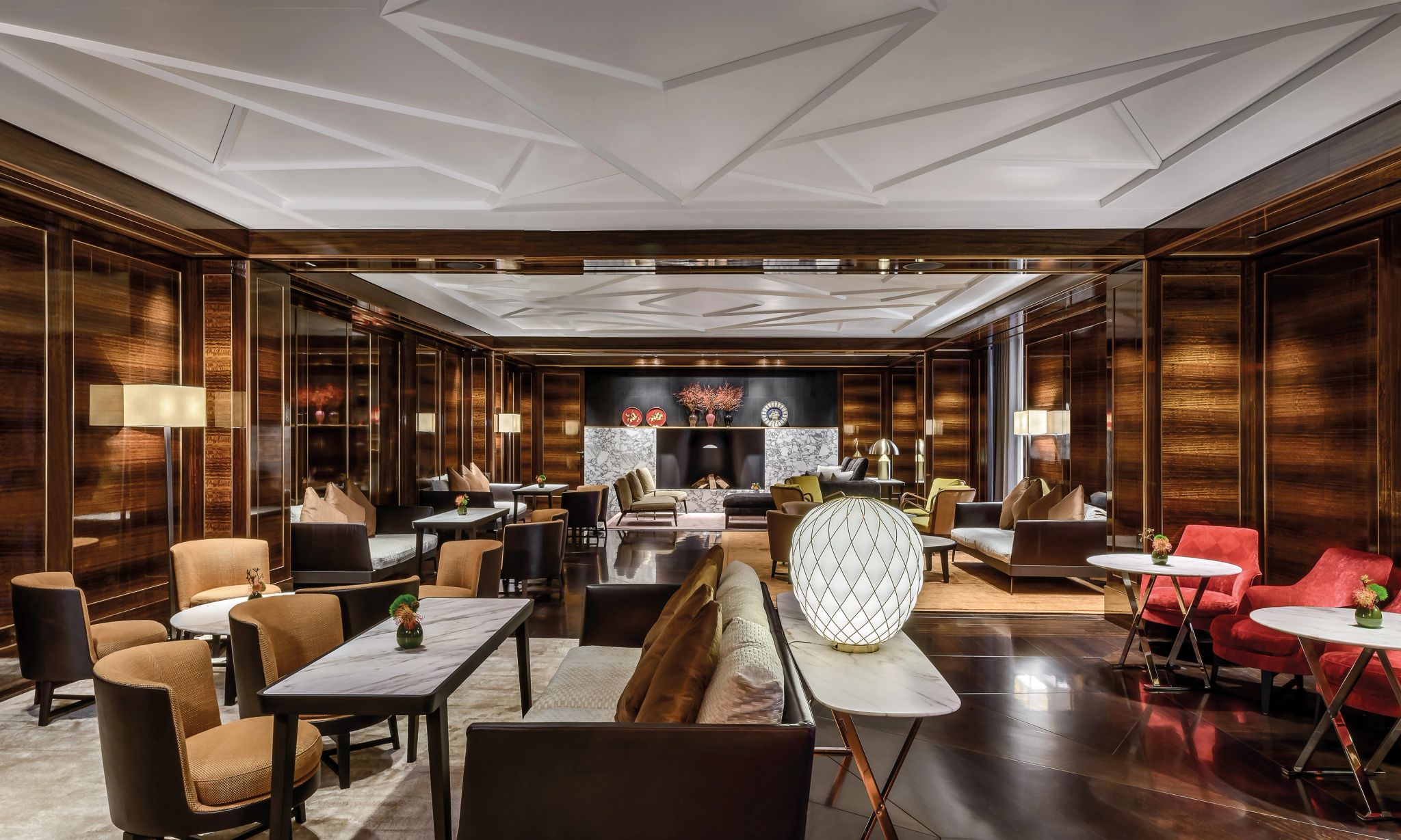 The Bvlgari Lounge  restaurante chique – design elegante – restaurante gourmet