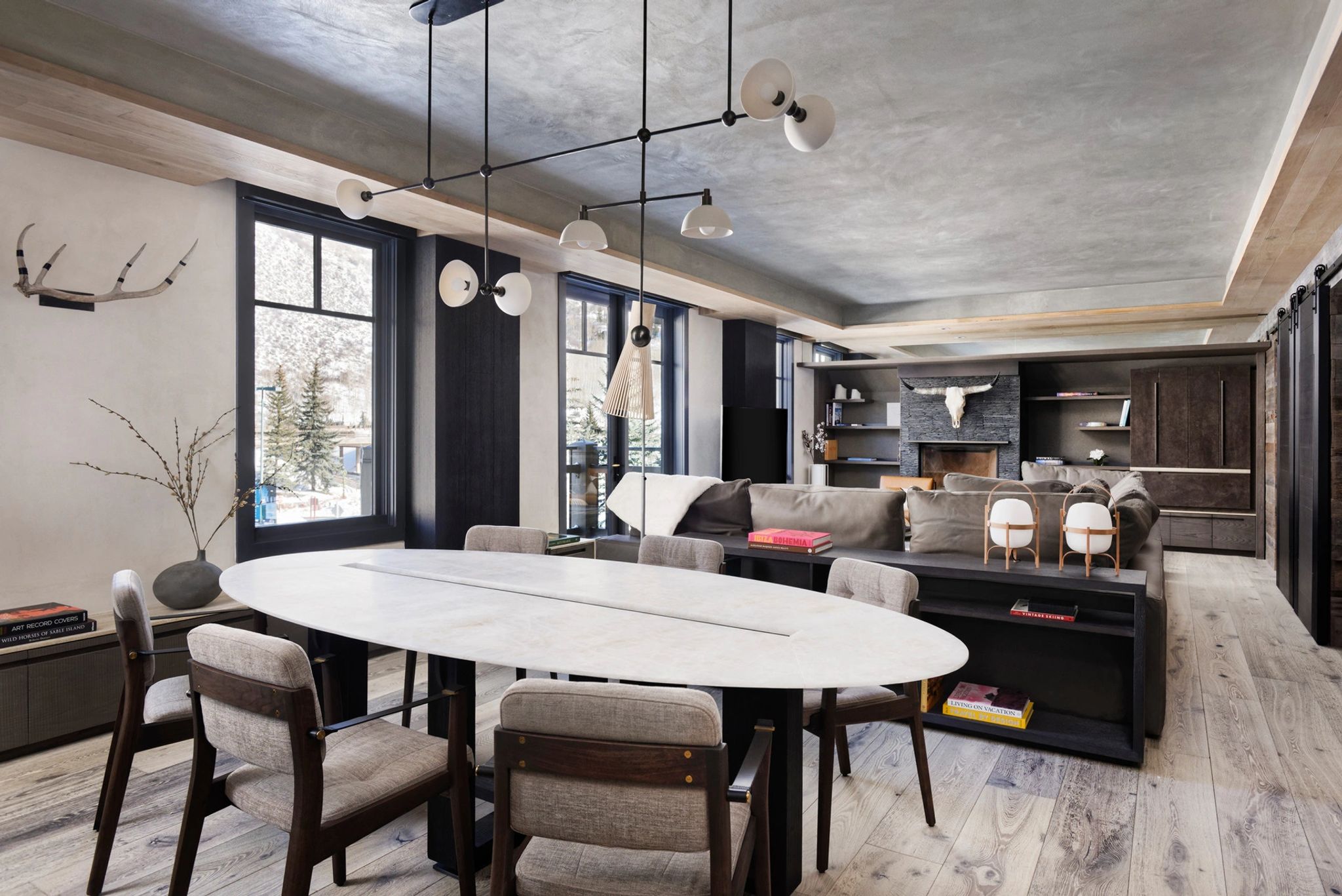 mesa de jantar - sala de jantar - decoraçao moderna - area gourmet