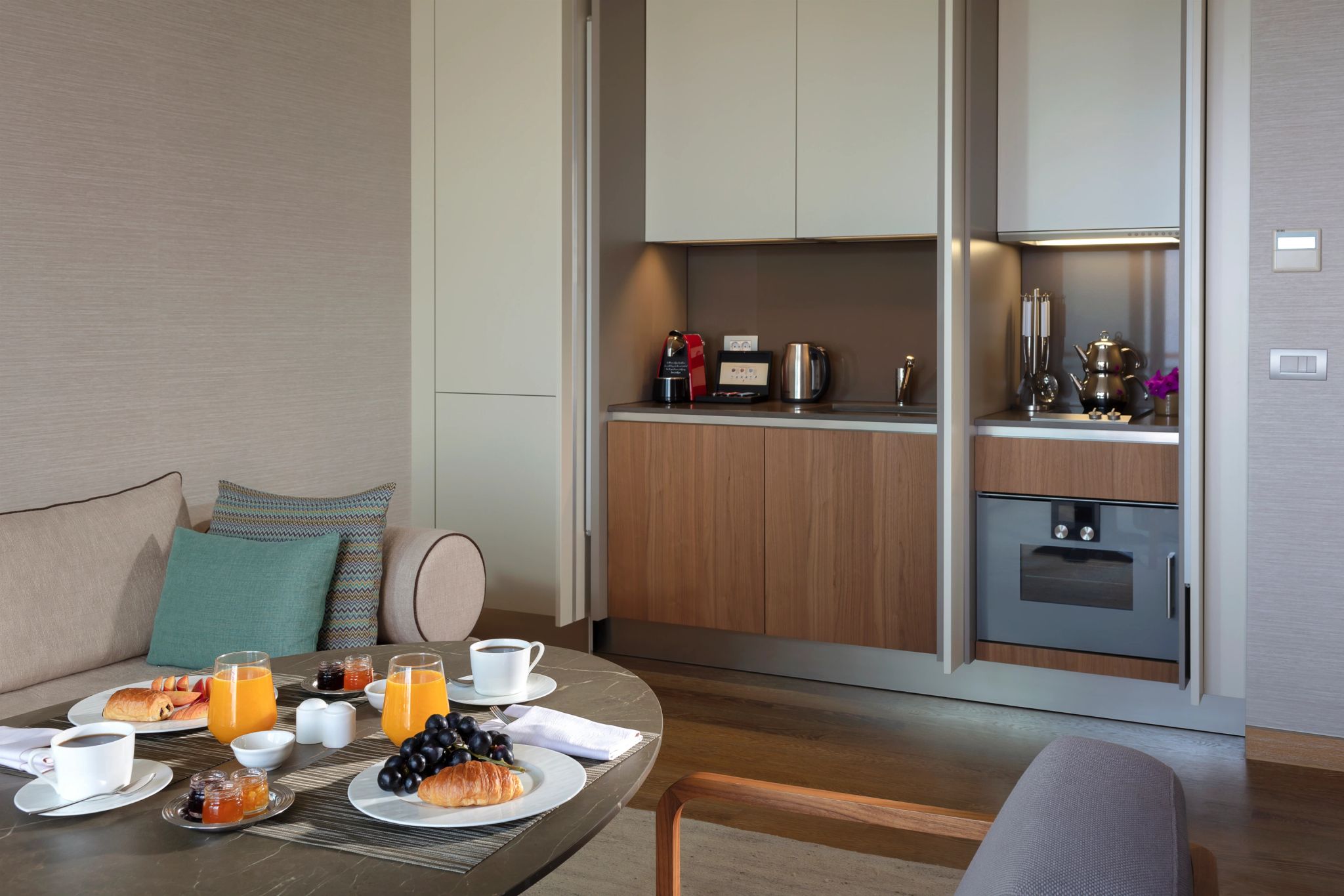 Two Bedroom Sea View Apartment cozinha gourmet - cozinha equipada - cozinha de luxo