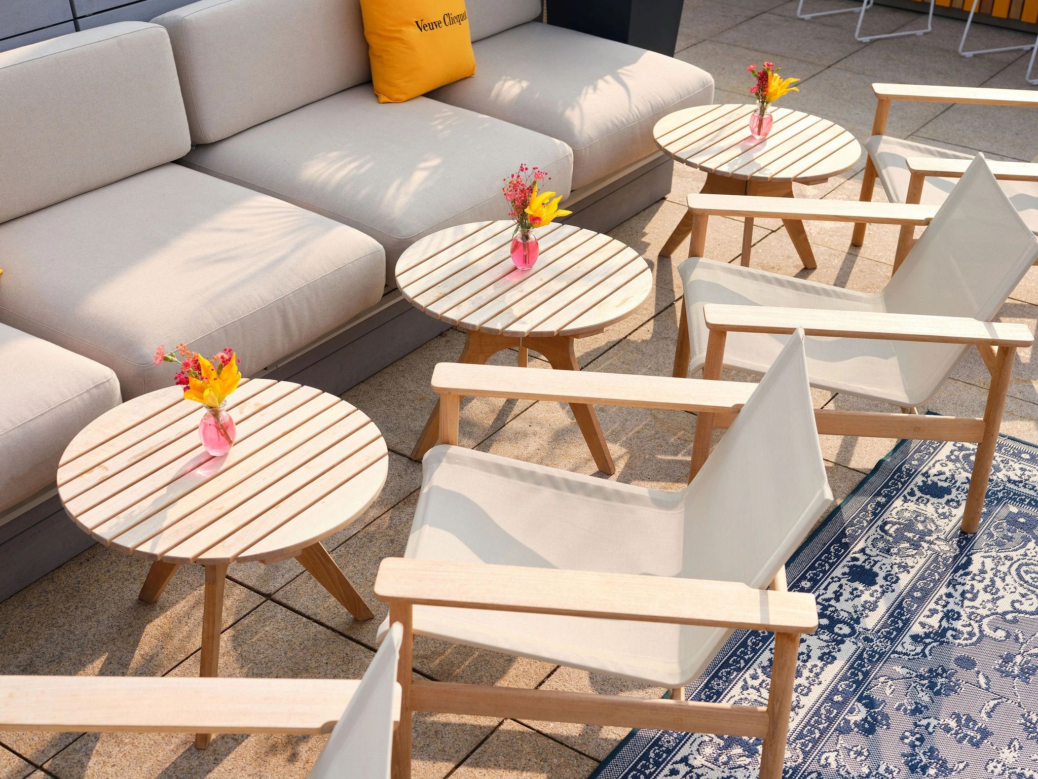 area lounge luxo - rooftop mandarin oriental - hotel premium munich