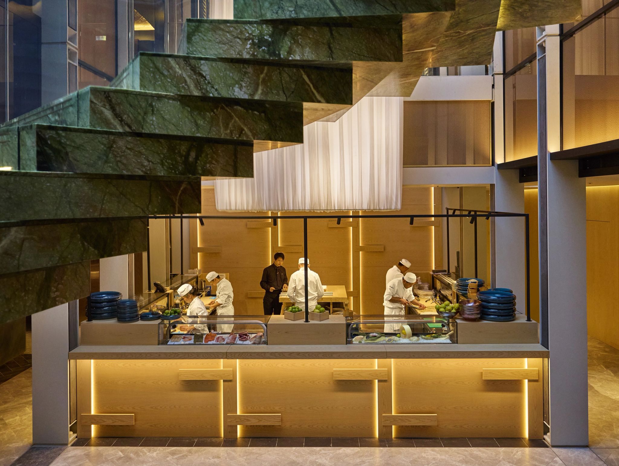 chef michelin - cozinha aberta - restaurante chef michelin - chef akira back