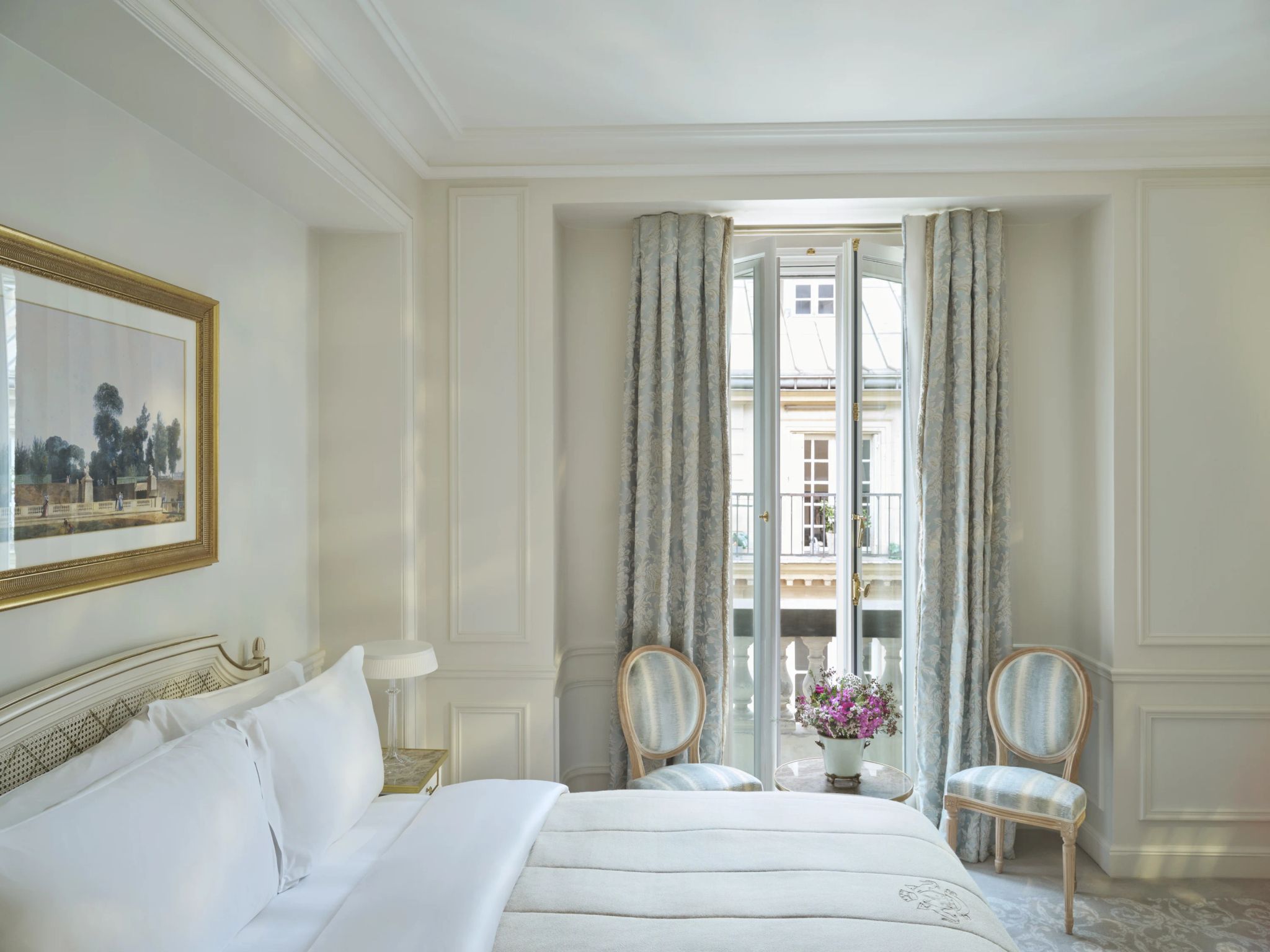 hotel le meurice - hotel de luxo em paris