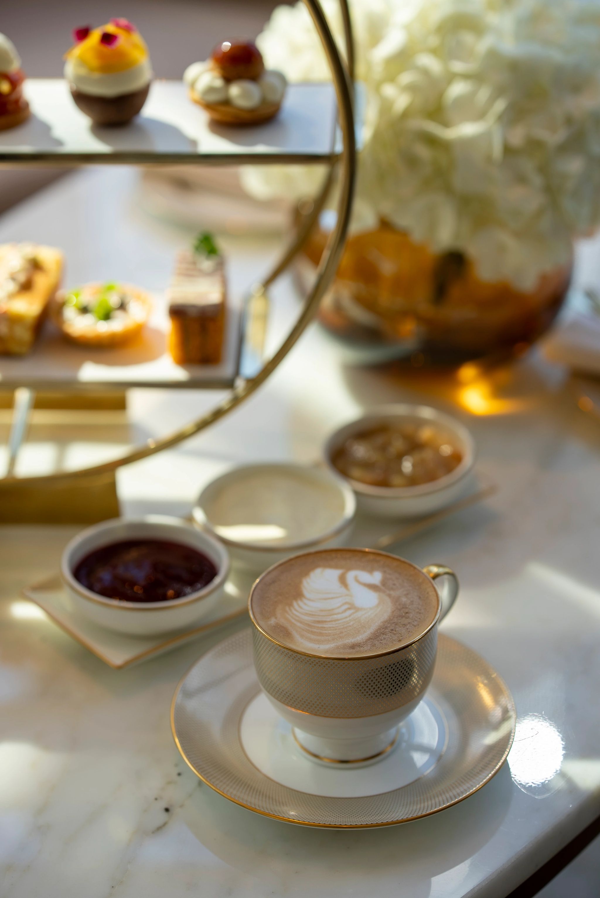 afternoon tea dt - cha da tarde - bandeja de doces