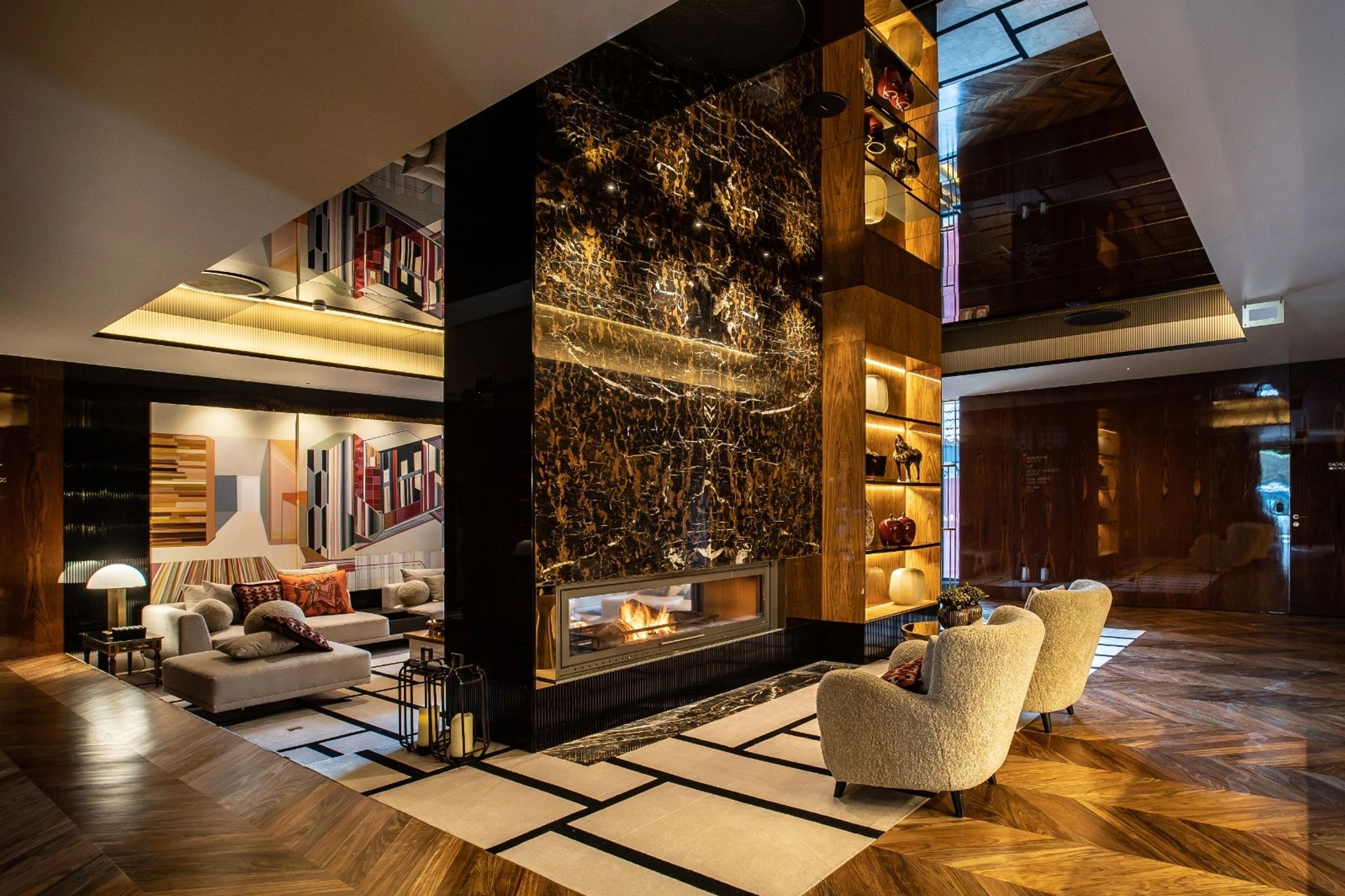 Lobby do Hotel lobby – recepcao – saguao de luxo