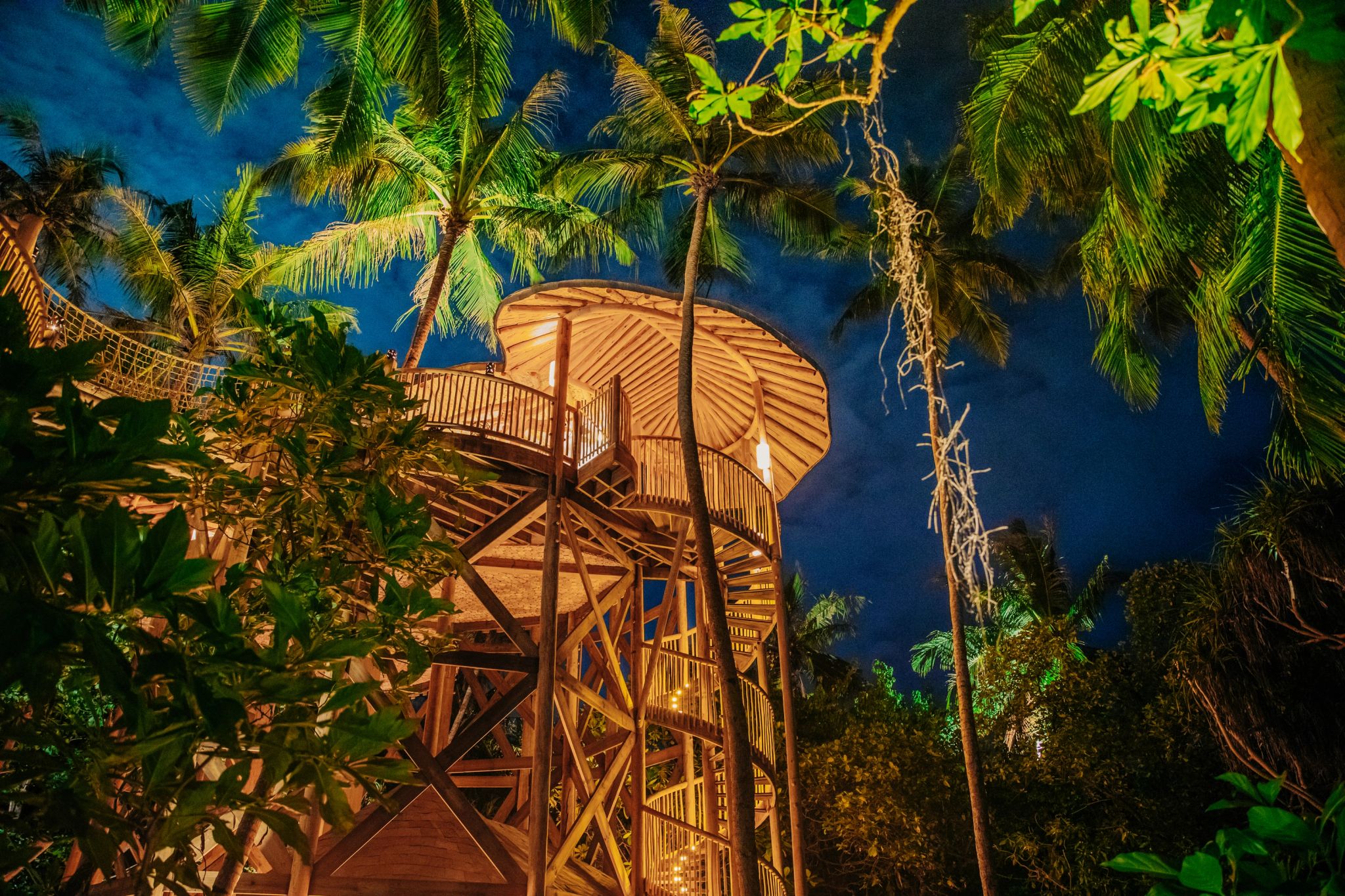 Flying Sauces Zipline Dining jantar suspenso zipline - plataforma sobre o mar - experiencia aventura luxo