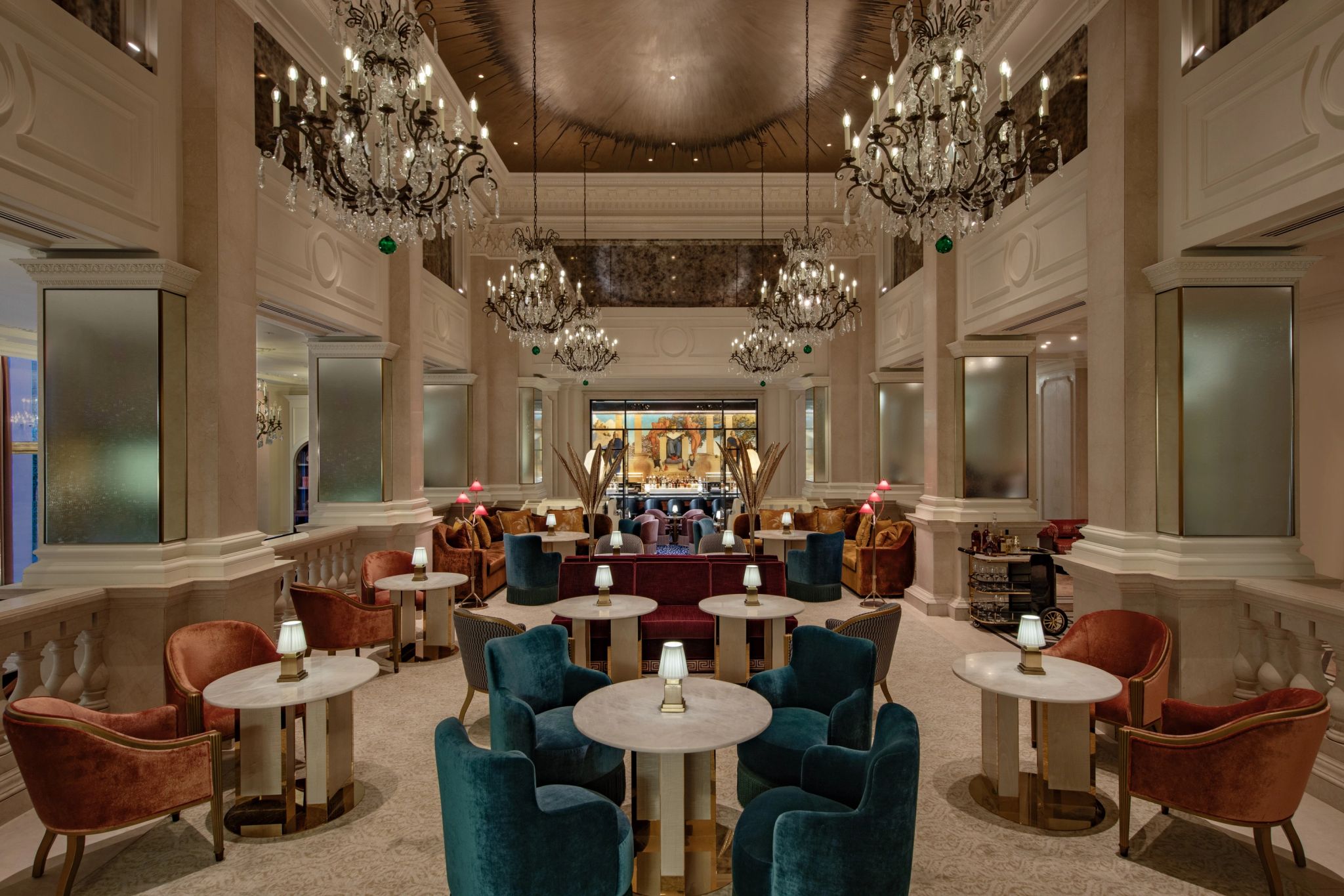 The Drawing Room restaurante hotel - decoraçao luxuosa – arquitetura classica
