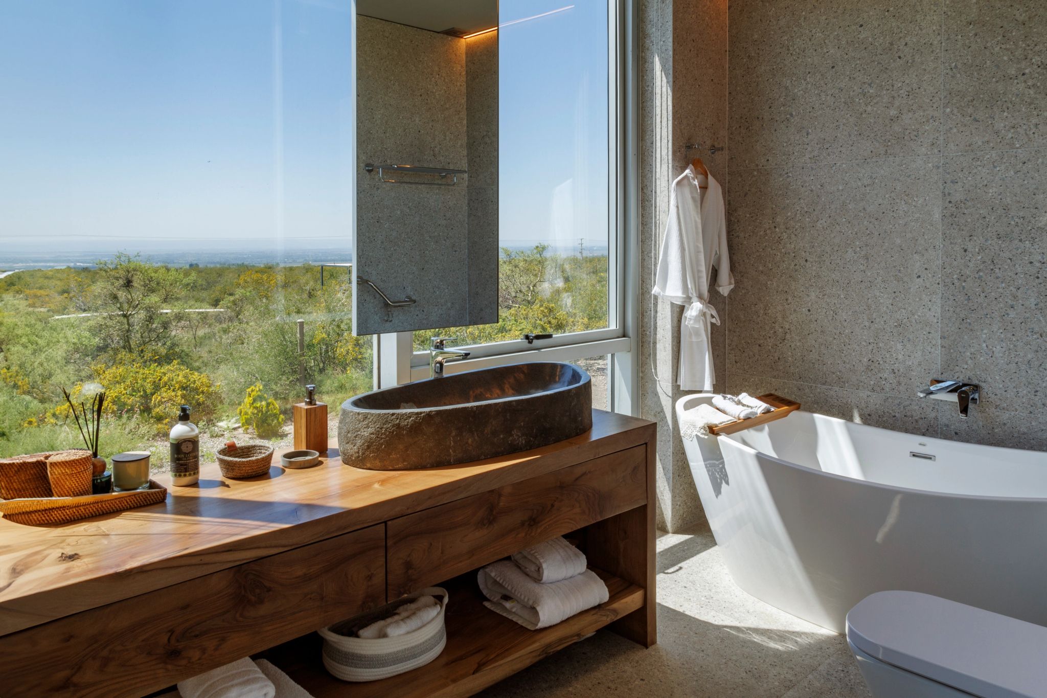 Casa La Amada banheiro de luxo - banheira - banho premium