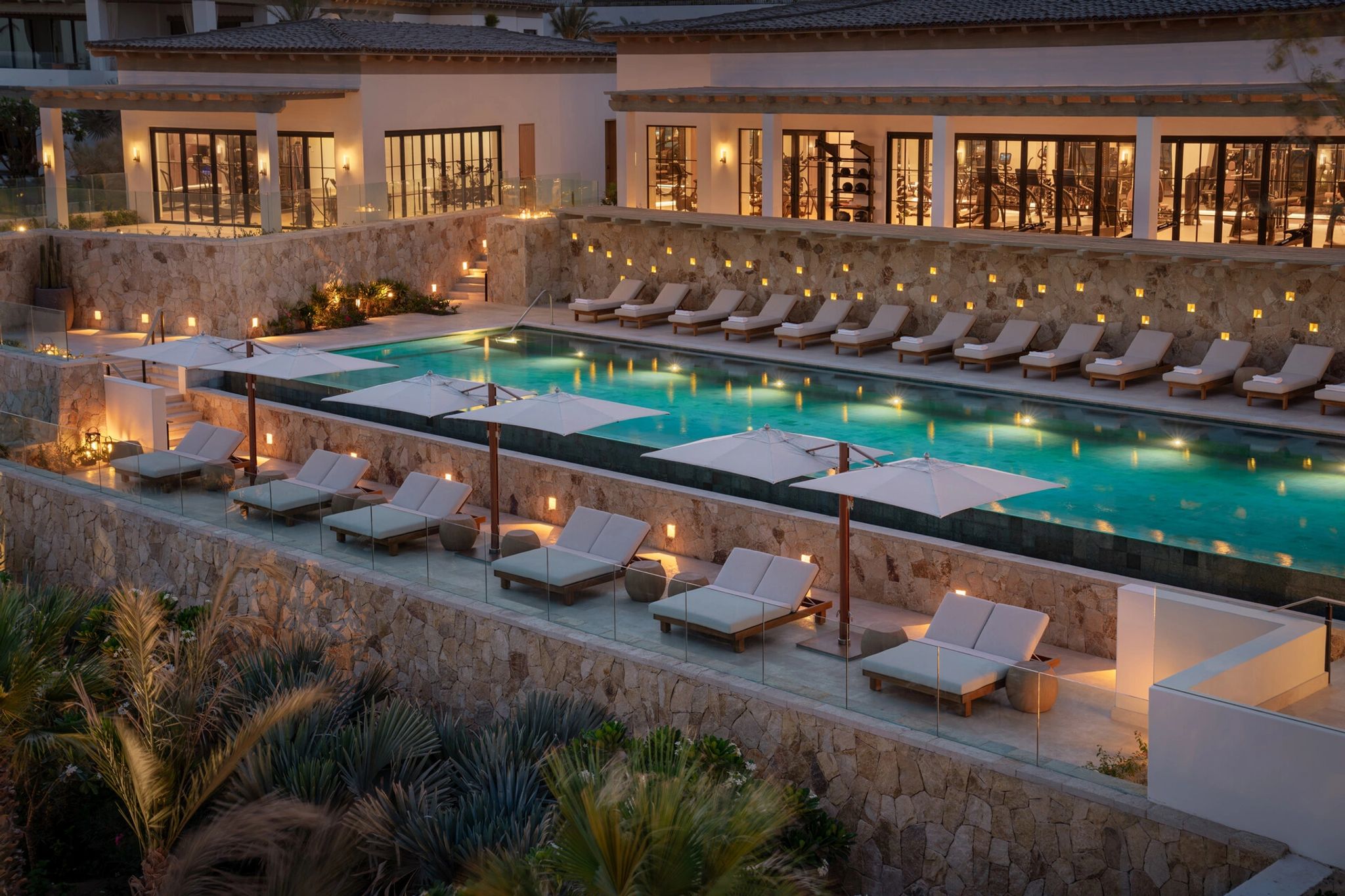 spa com piscina - hidroterapia - piscina externa 
