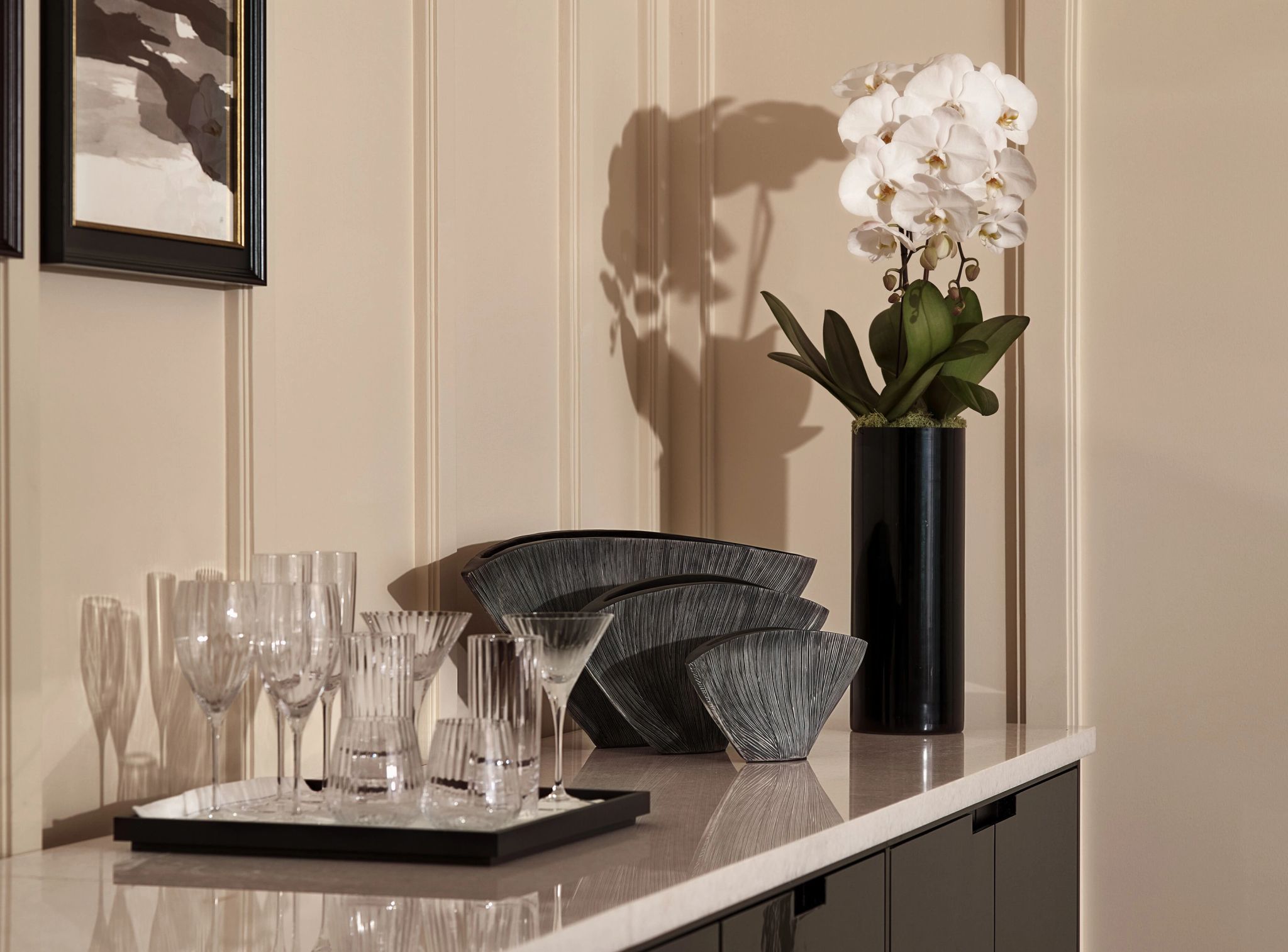 decoraçao da suite – objetos decorativos - suite do hotel