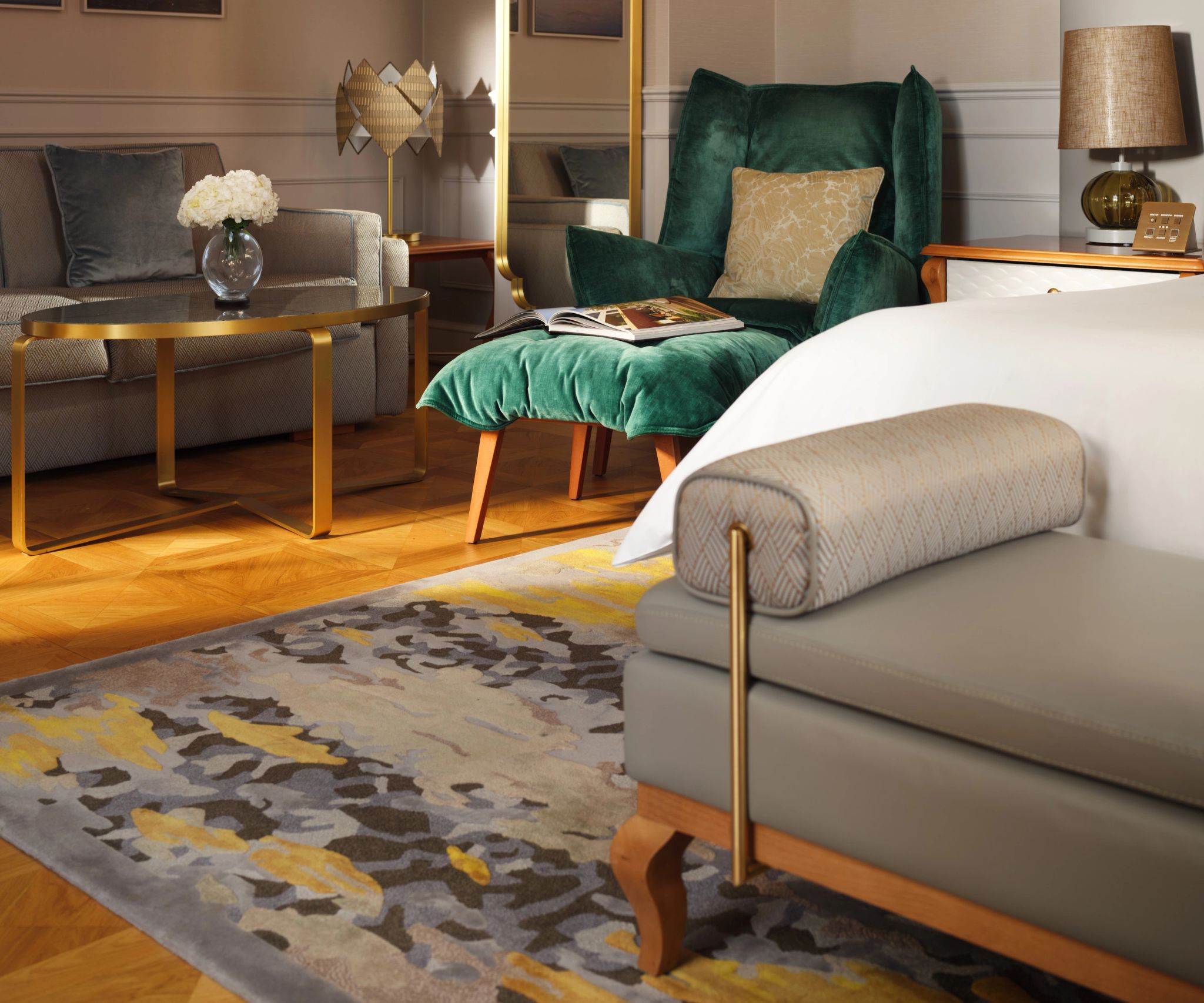 sala de estar – decoracao premium – suite de luxo