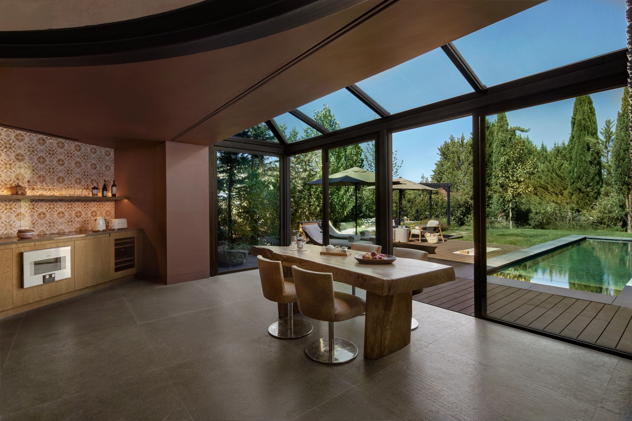 Two Bedroom Pool Villa vila de luxo - piscina - vista panoramica