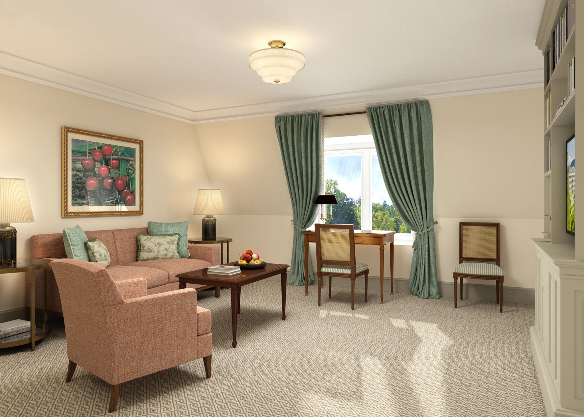 Junior Suite — Top Floor suite master - sala de estar - vista privilegiada