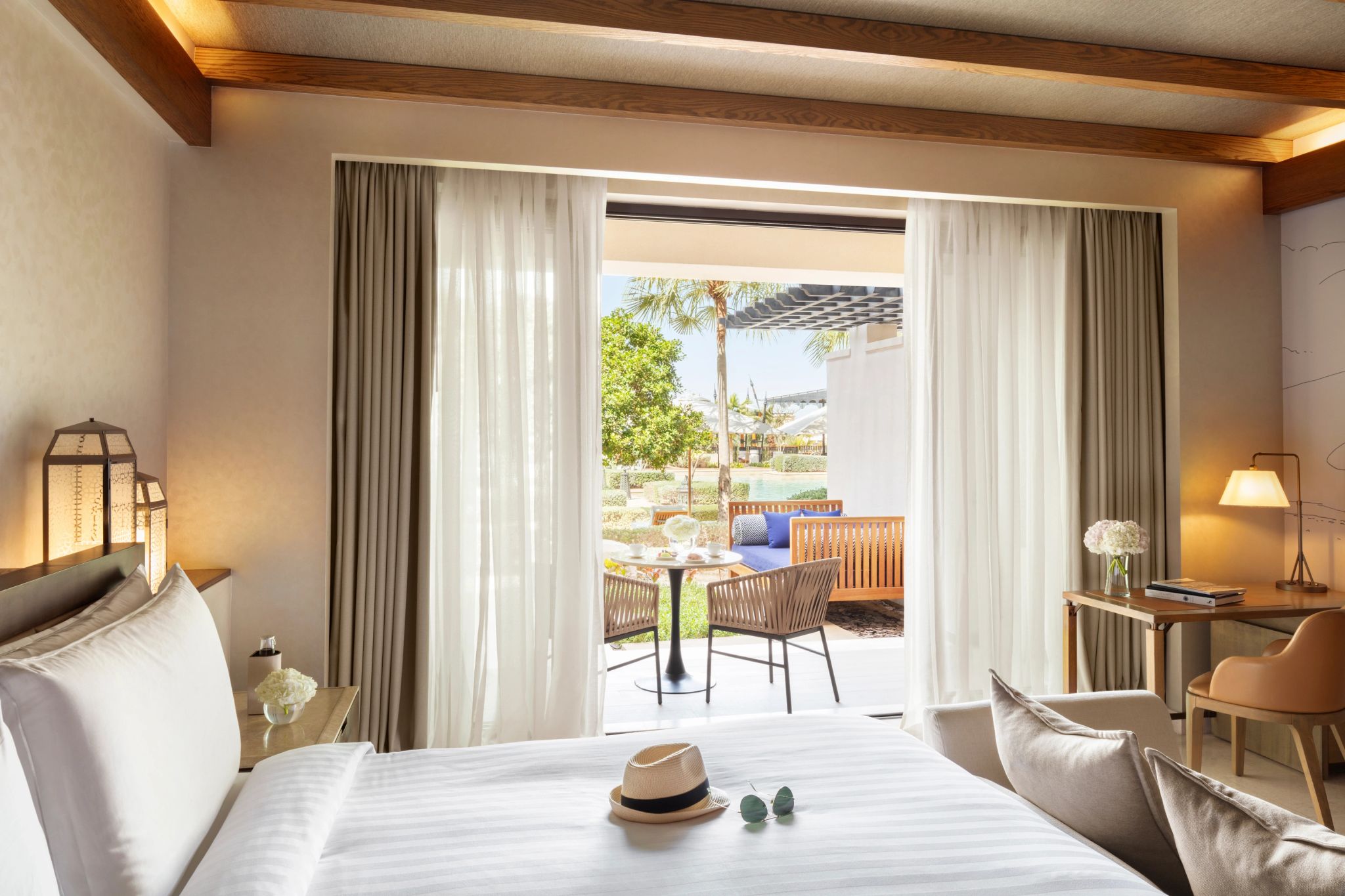 Pool Terrace quarto com terraço - quarto vista piscina - quarto king