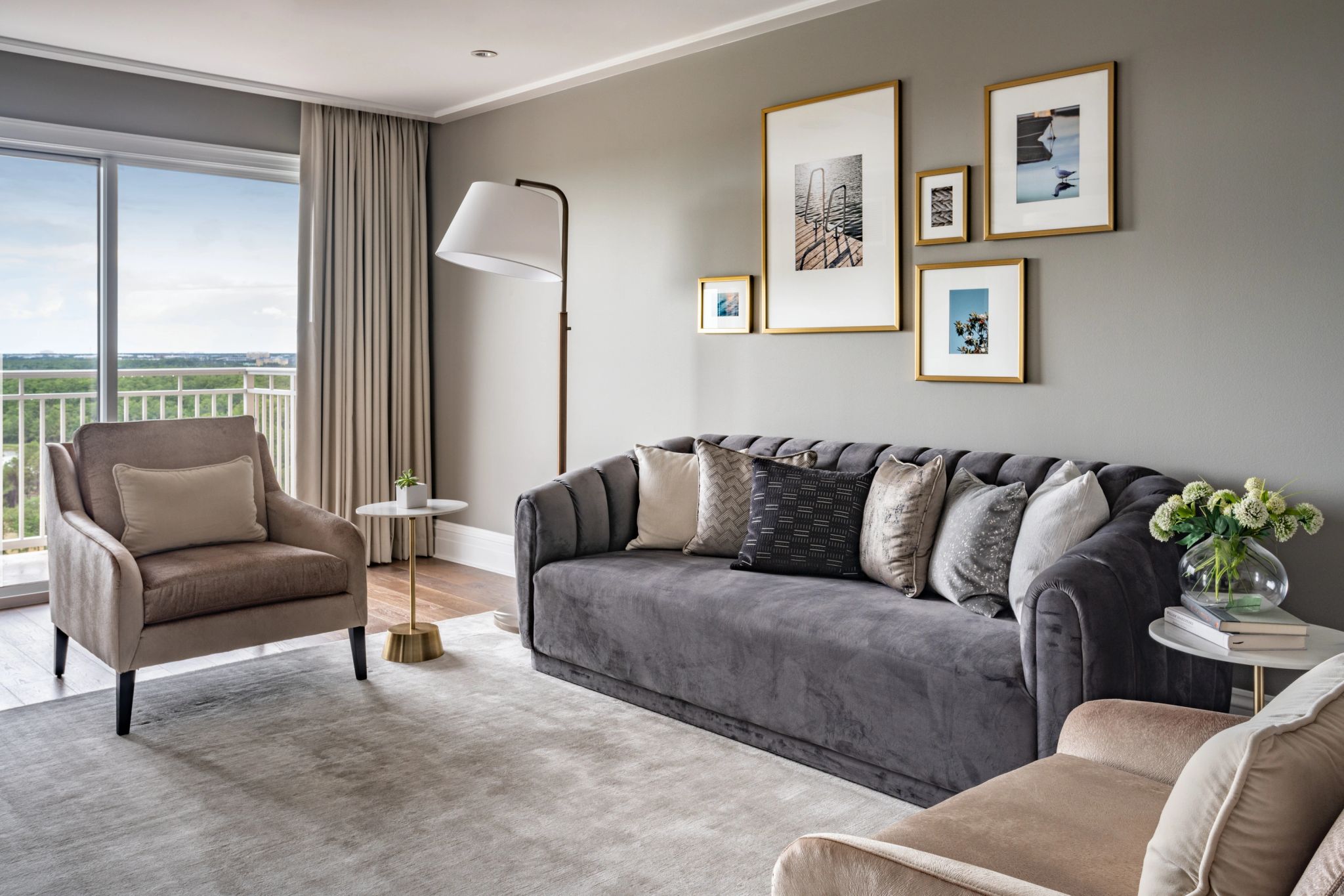 Ritz-Carlton Royal Suite suite com sala - sala chique - sala de estar