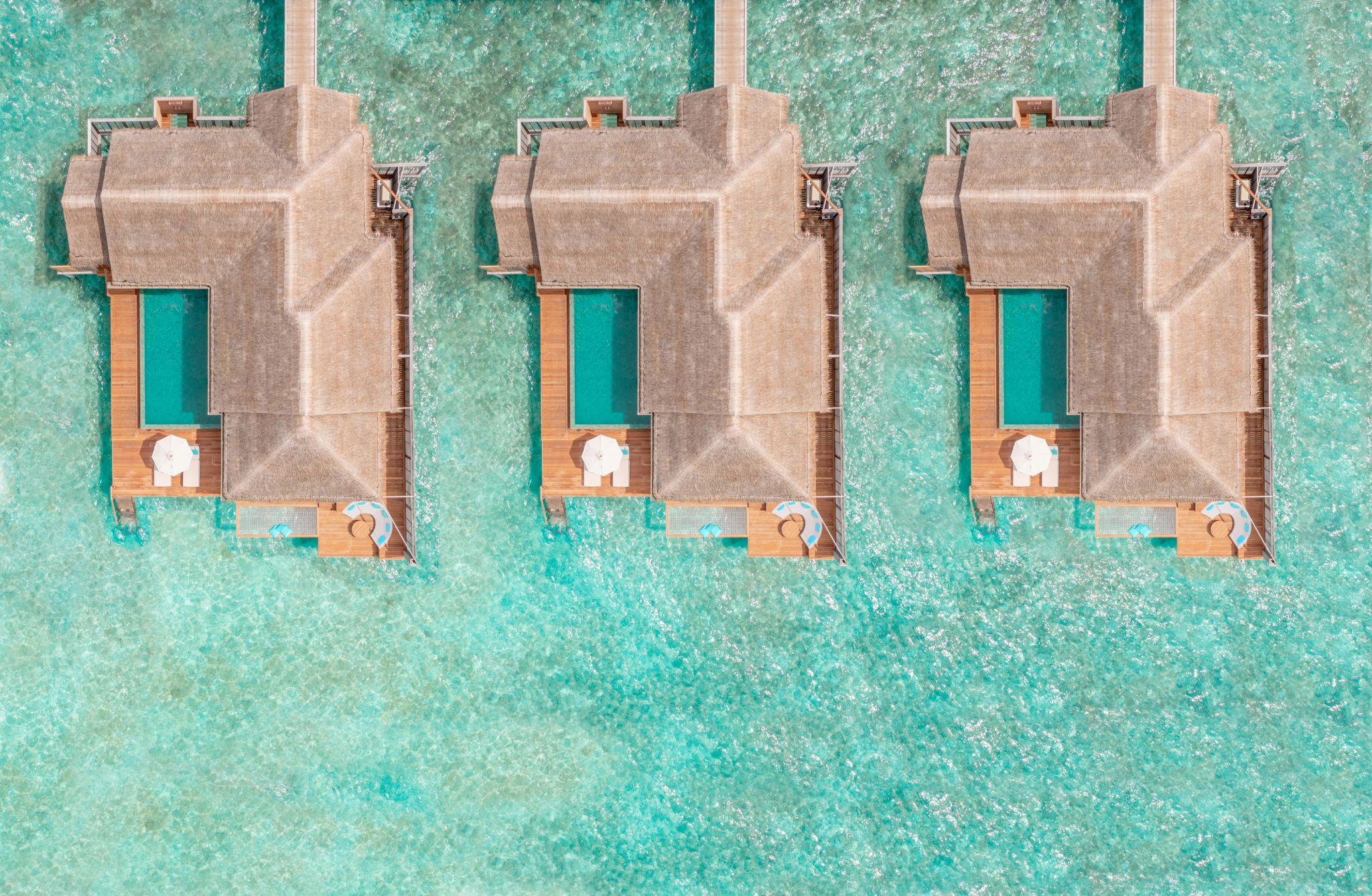 One Bedroom Family Over Water Pool Villa water villa - vila com piscina - vila sobre o mar