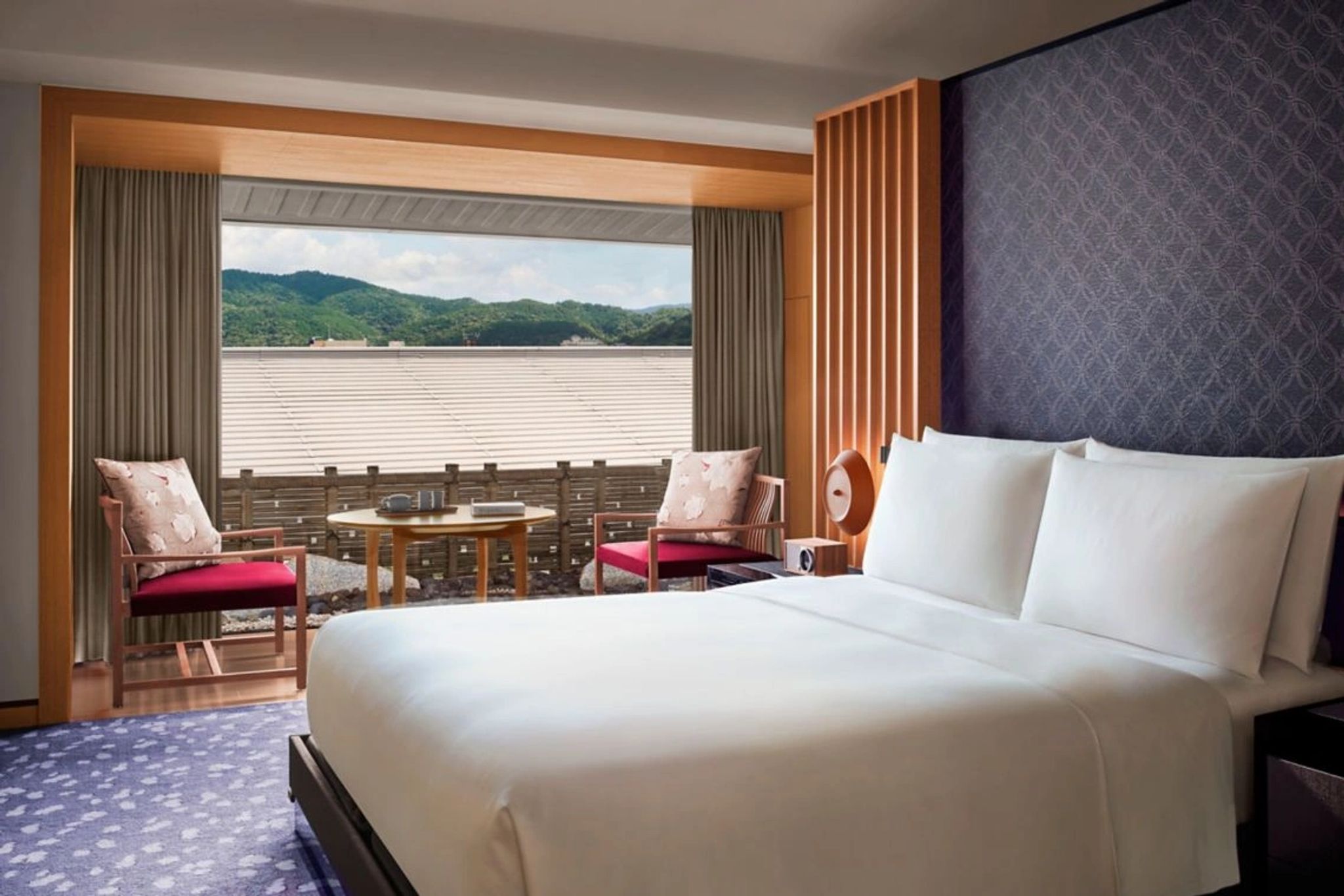 Suite Tsukimi Rio Kamogawa – vista montanhas Higashiyama – cama king size