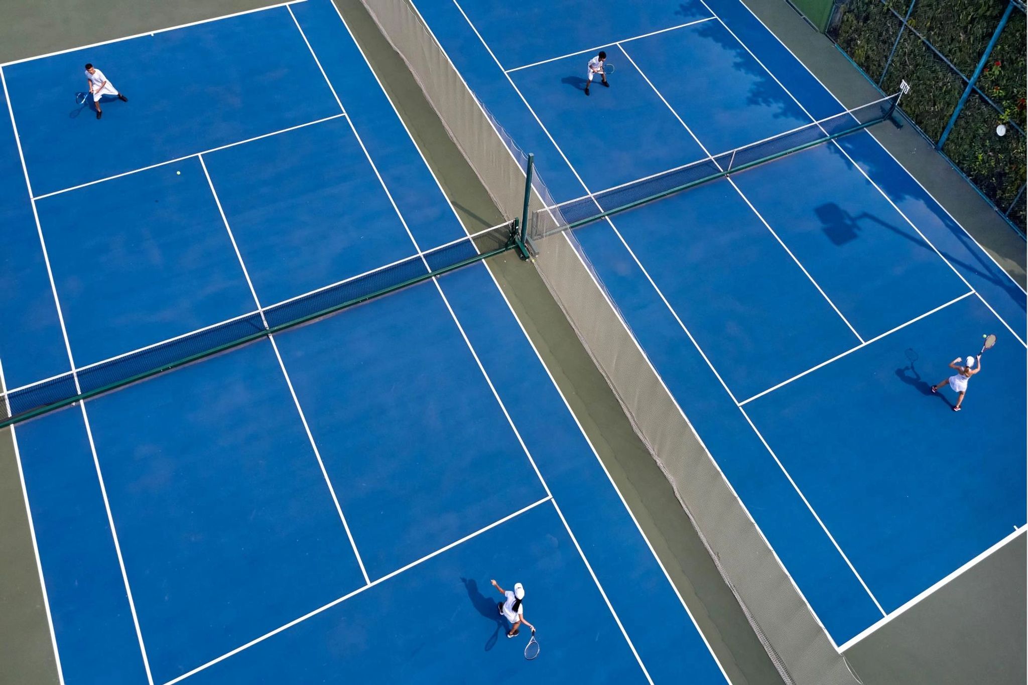 area de lazer – quadra de tenis – area externa