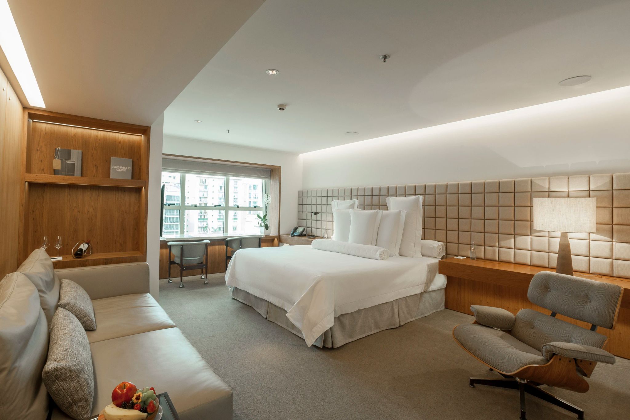 hotel emiliano sao paulo - quarto - cama king size