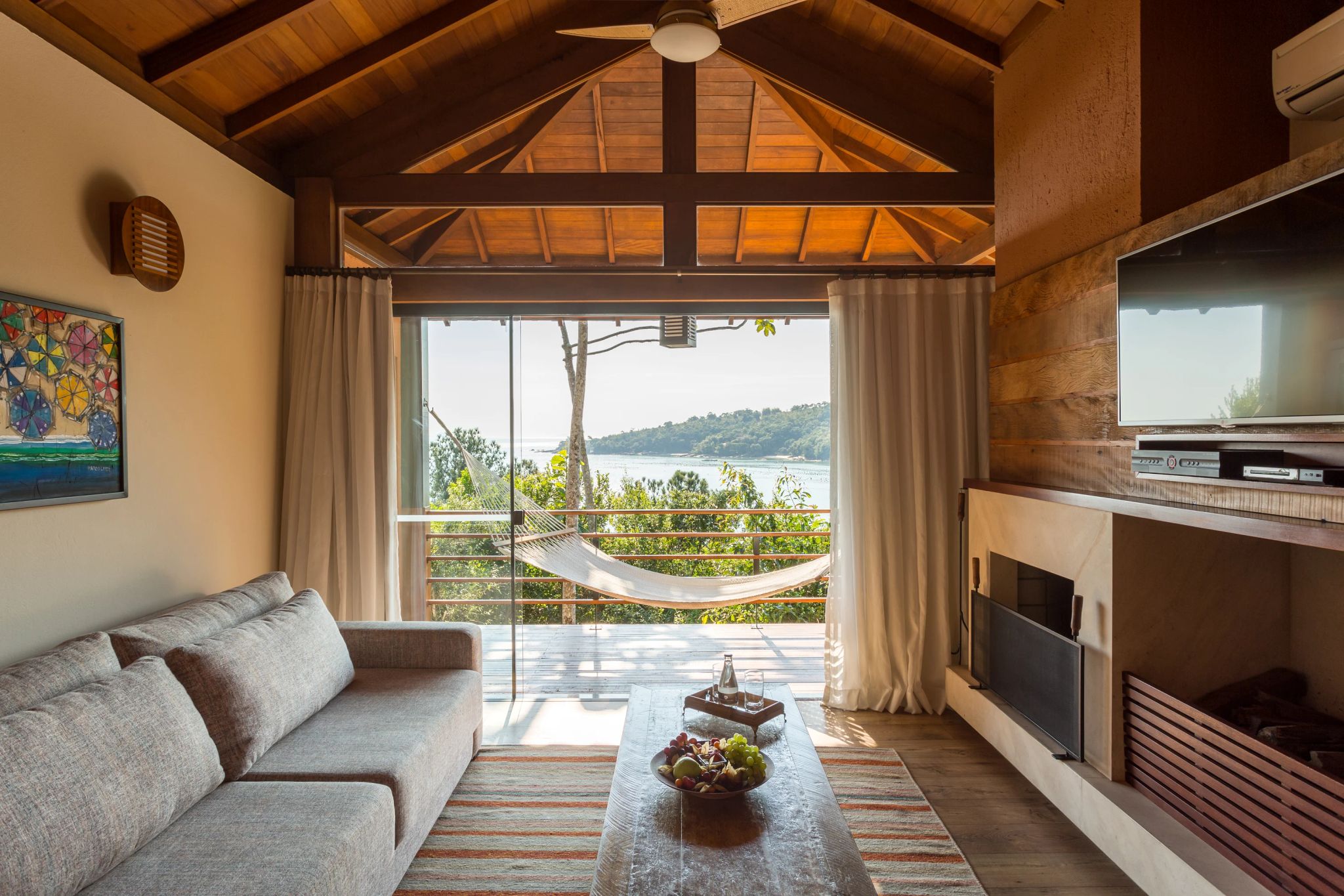 Villa Anhatomirim quarto de hotel - ponta dos ganchos